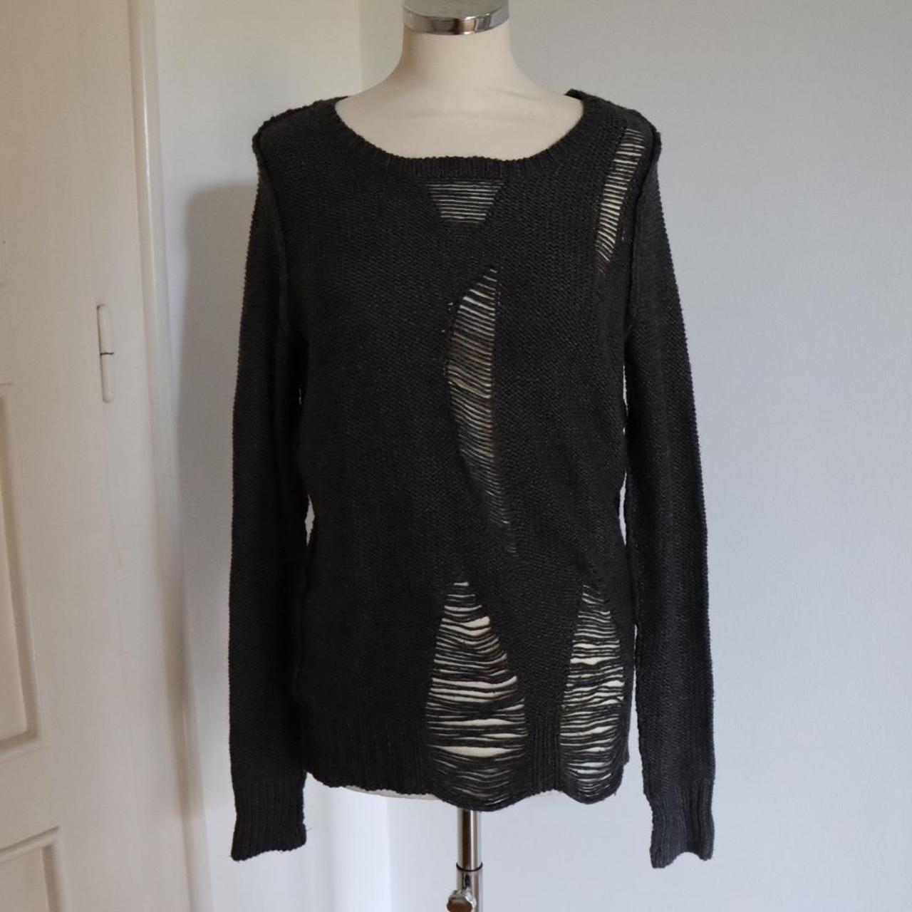 Sparkle&Fade Distressed Sweater, alternative version... - Depop