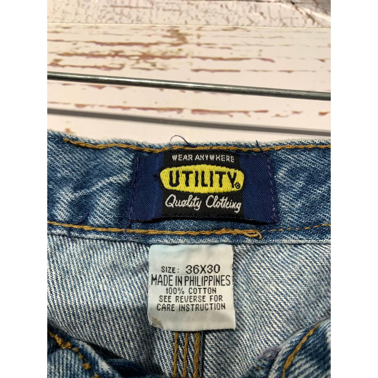 Utility Men's Blue Jeans (4)