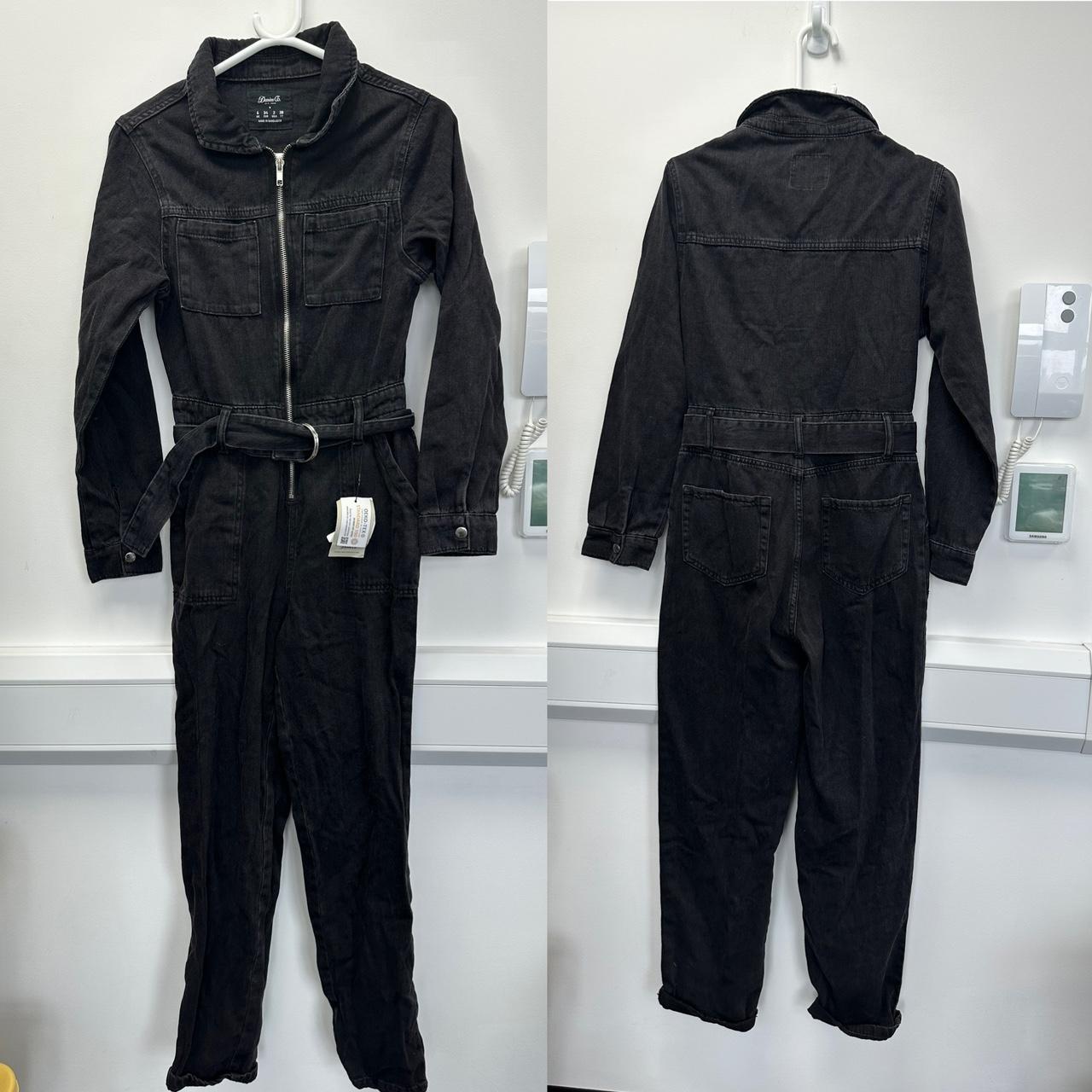 NEW Primark Denim & Co Black Denim Boiler Jumpsuit... Depop