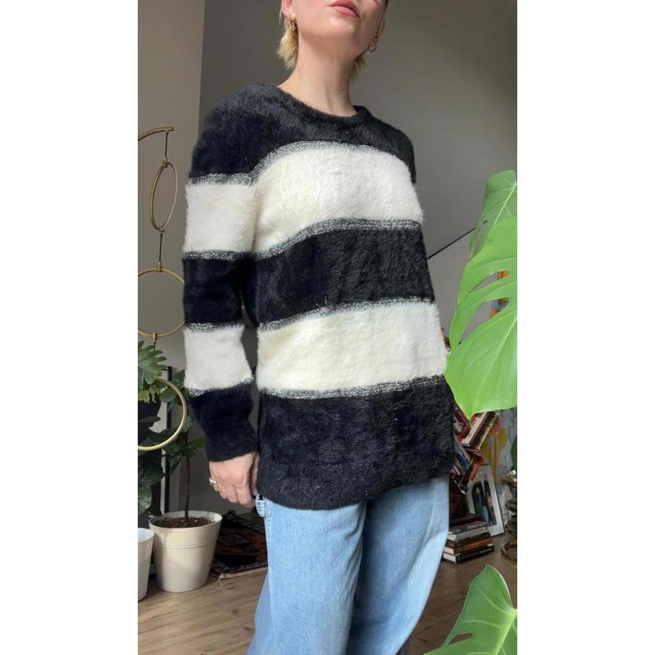 Marc New York Women's Sweater - Black/White - M –… - image 1