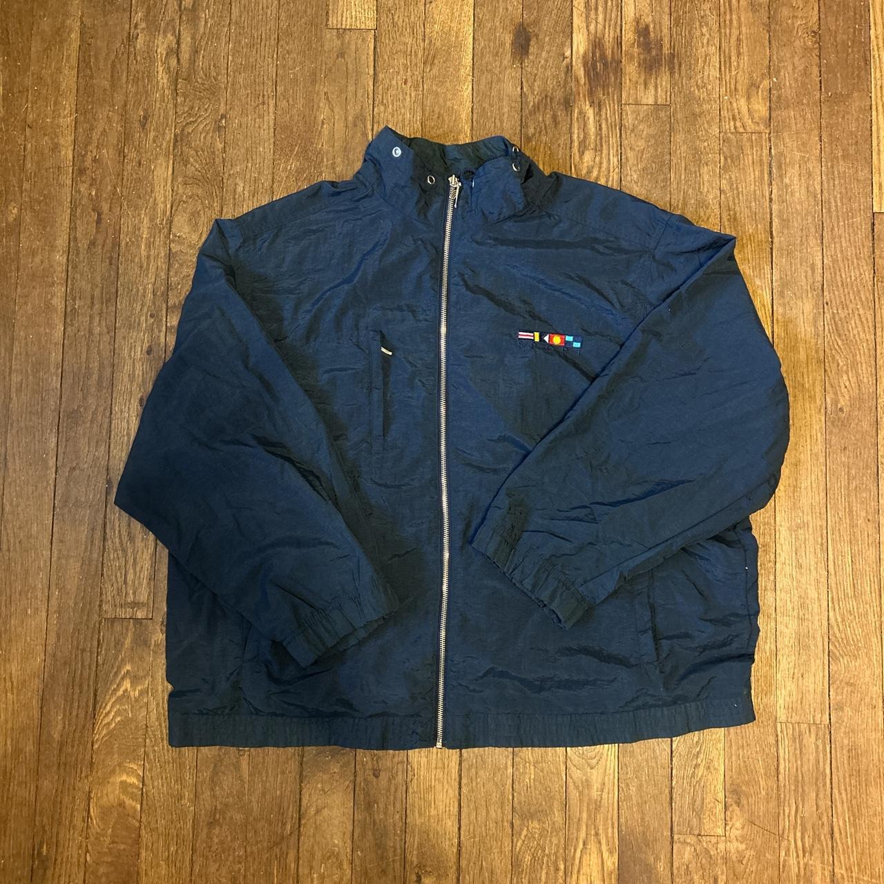 Catalina Collection Plus Windbreaker Navy blue Mens XL - Depop