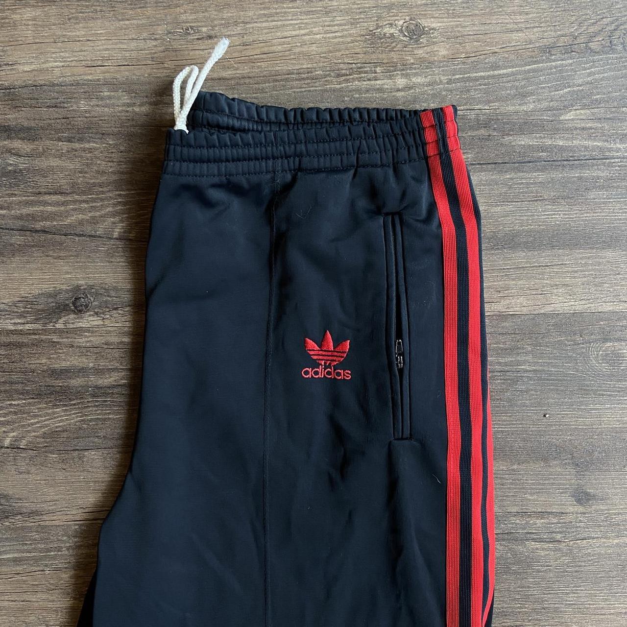 70’s Adidas Tracksuit pants w/ drawstring 📦FREE... - Depop