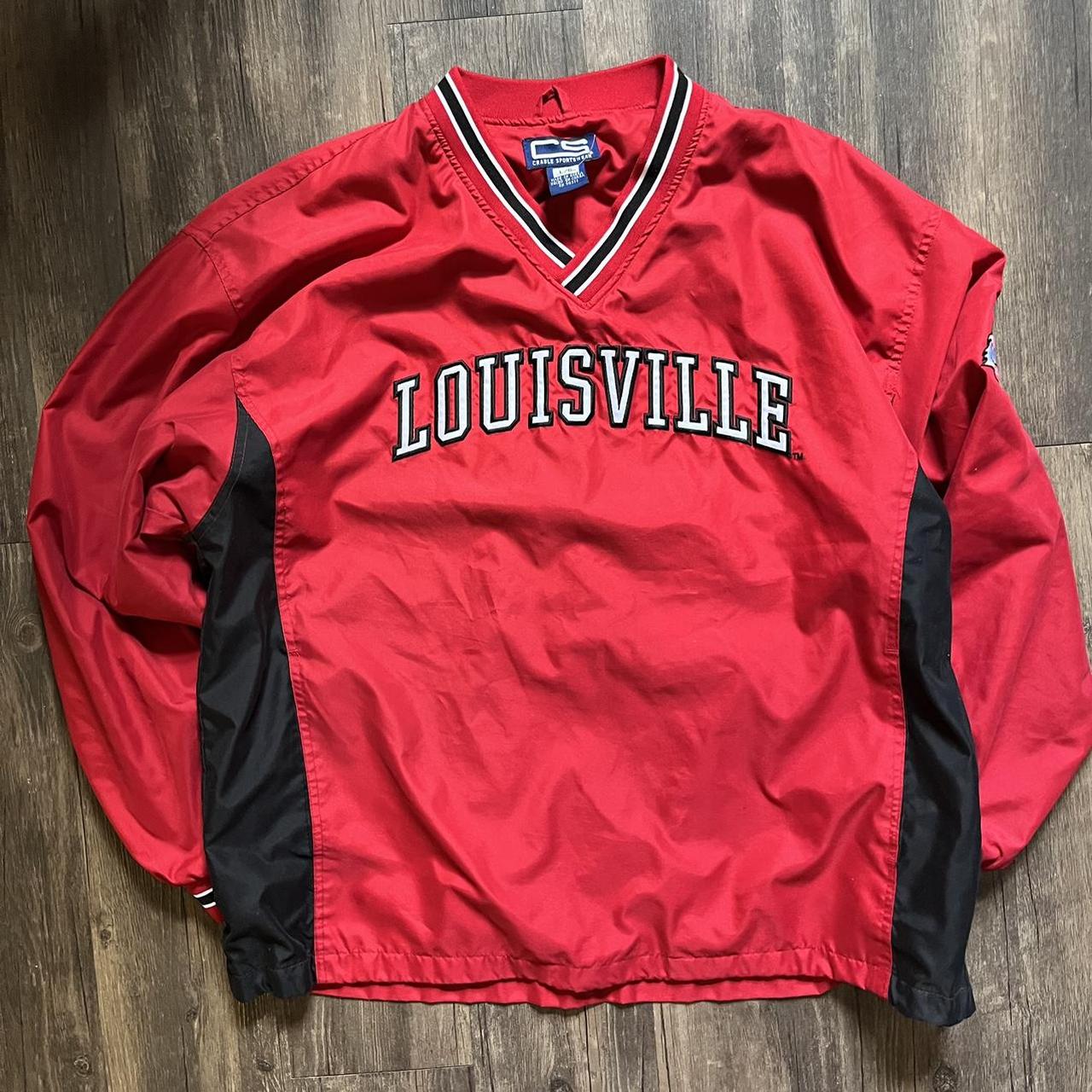 Y2K Louisville stadium pullover 📲All offers are - Depop