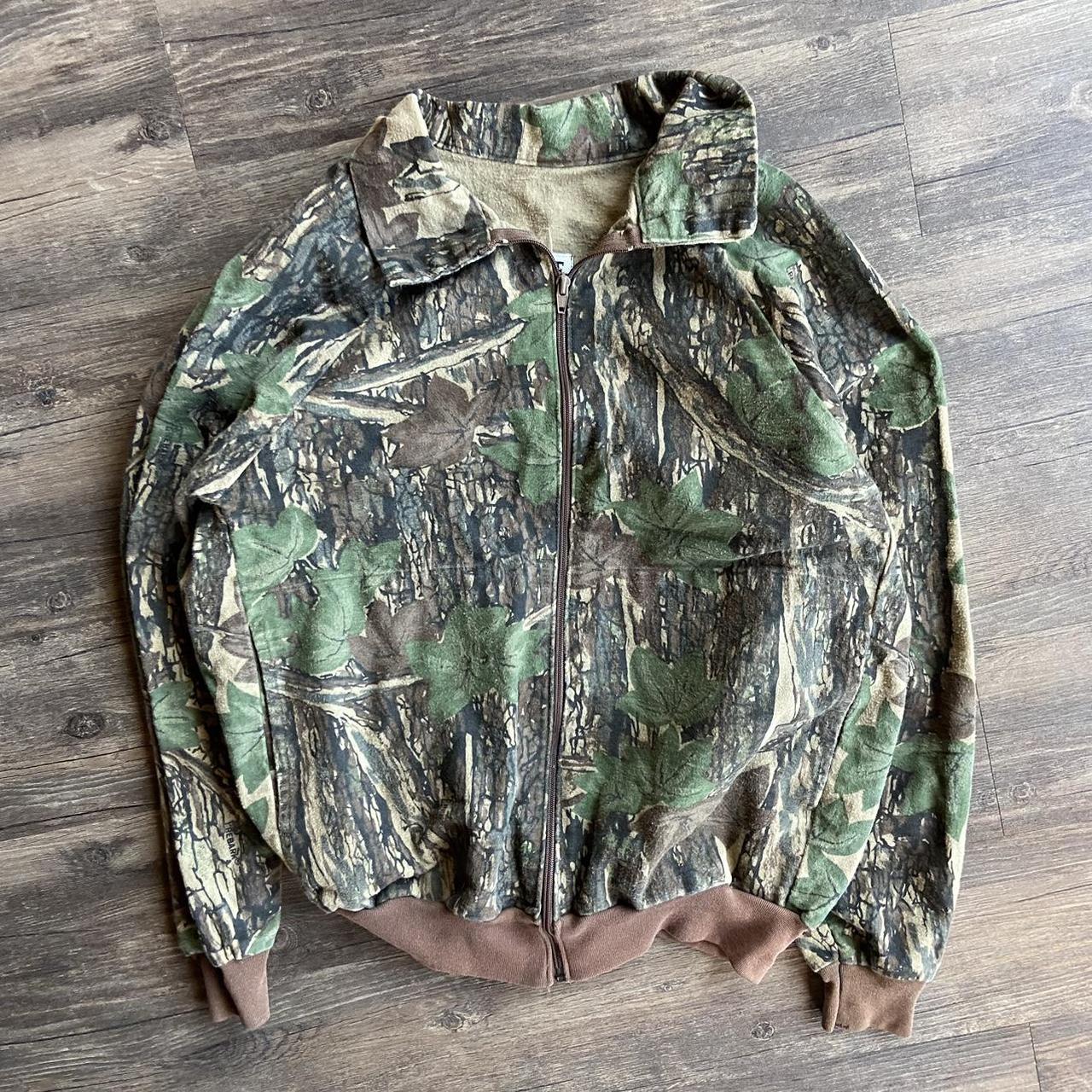 90’s real tree camo jacket 📲All offers are... - Depop