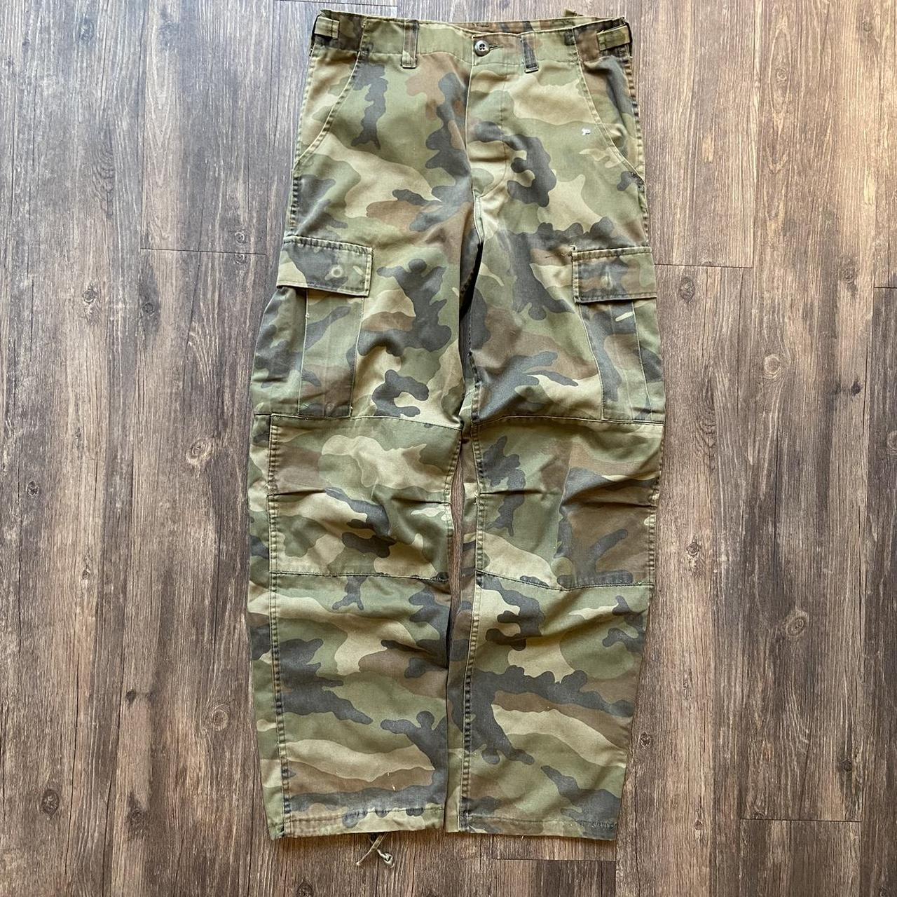 Vintage camo military pants 📲All offers are... - Depop