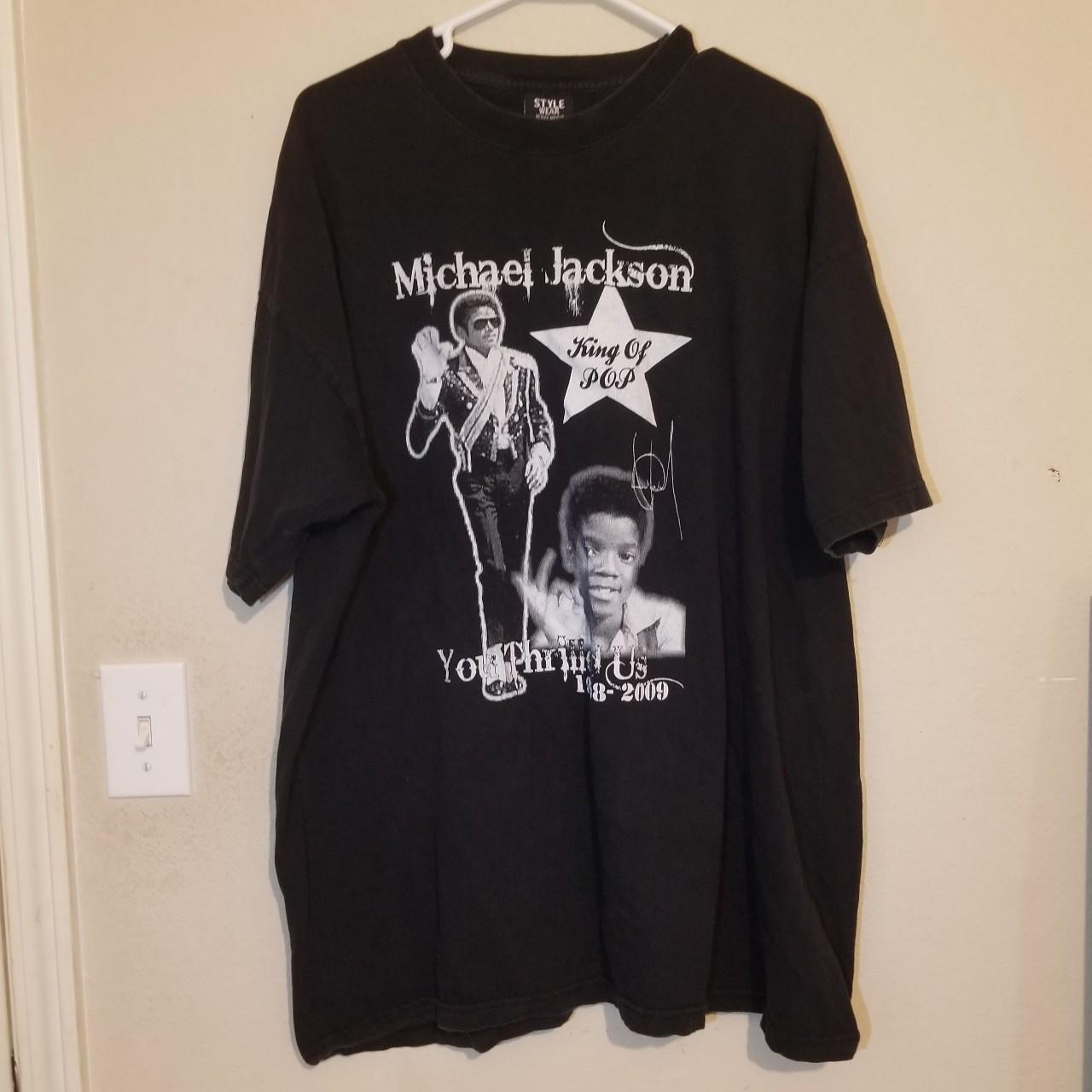 Michael Jackson King of Pop Shirt Vintage Michael - Depop