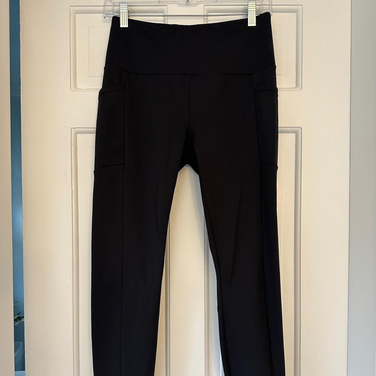 RBX Activewear 7/8 Black Leggings with Pockets Size - Depop