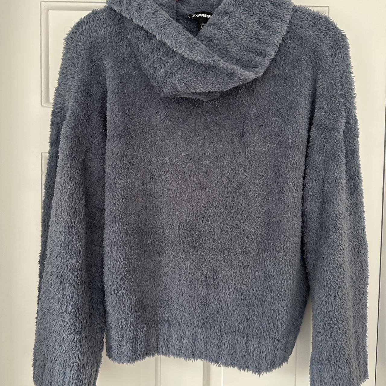 Express fuzzy clearance pullover