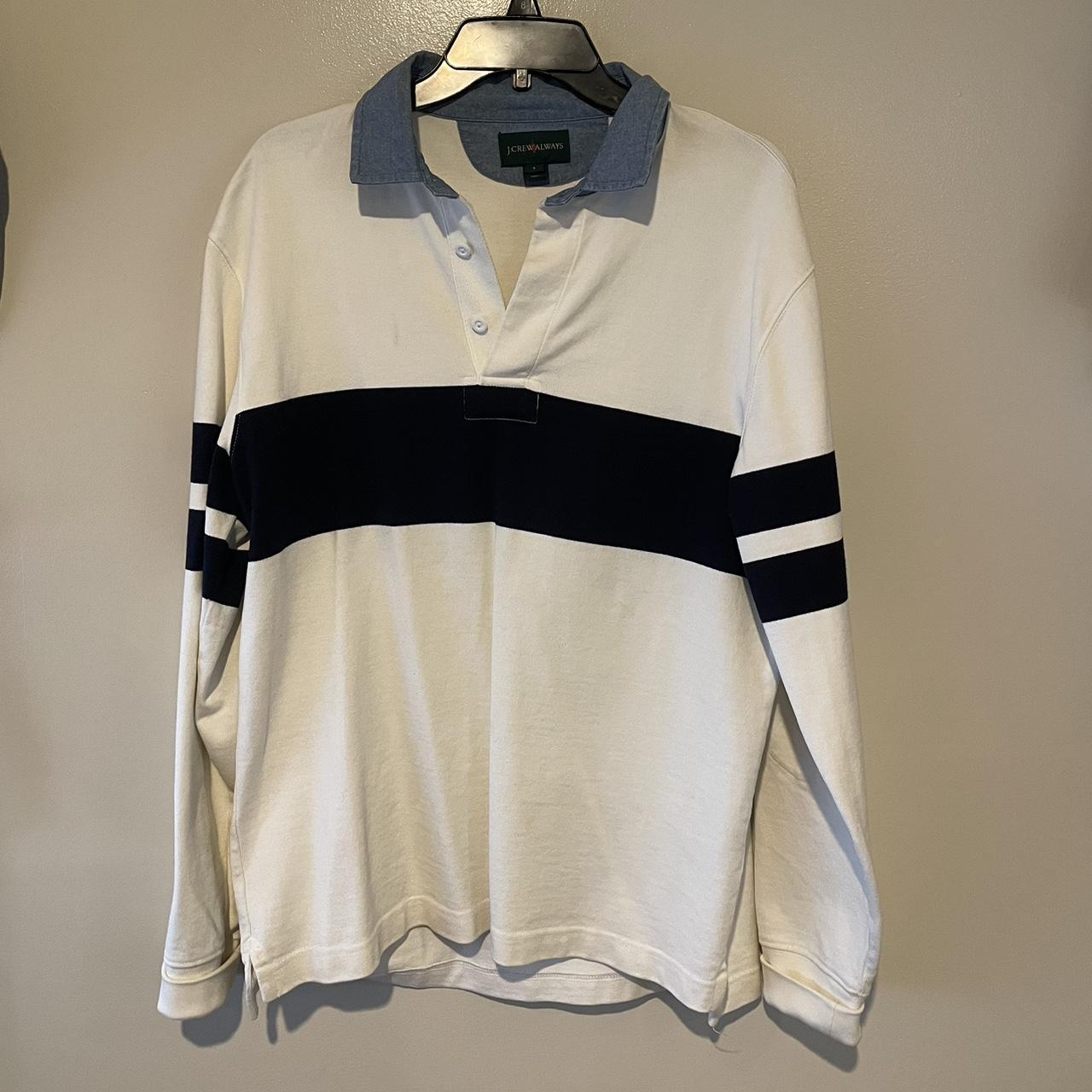 J Crew Rugby Shirt Size S #jcrew... - Depop