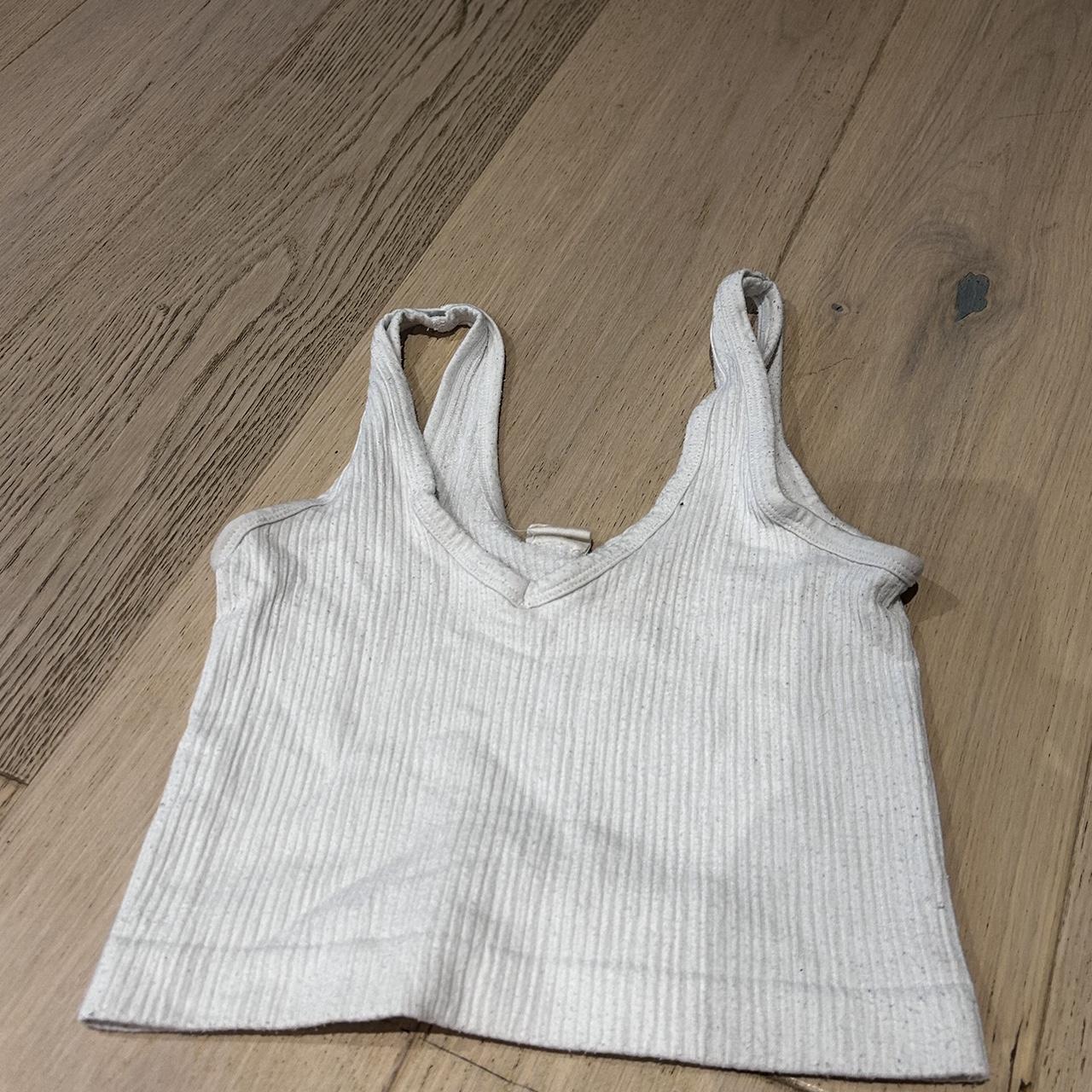 white urban outfitters out from under tank top size... - Depop