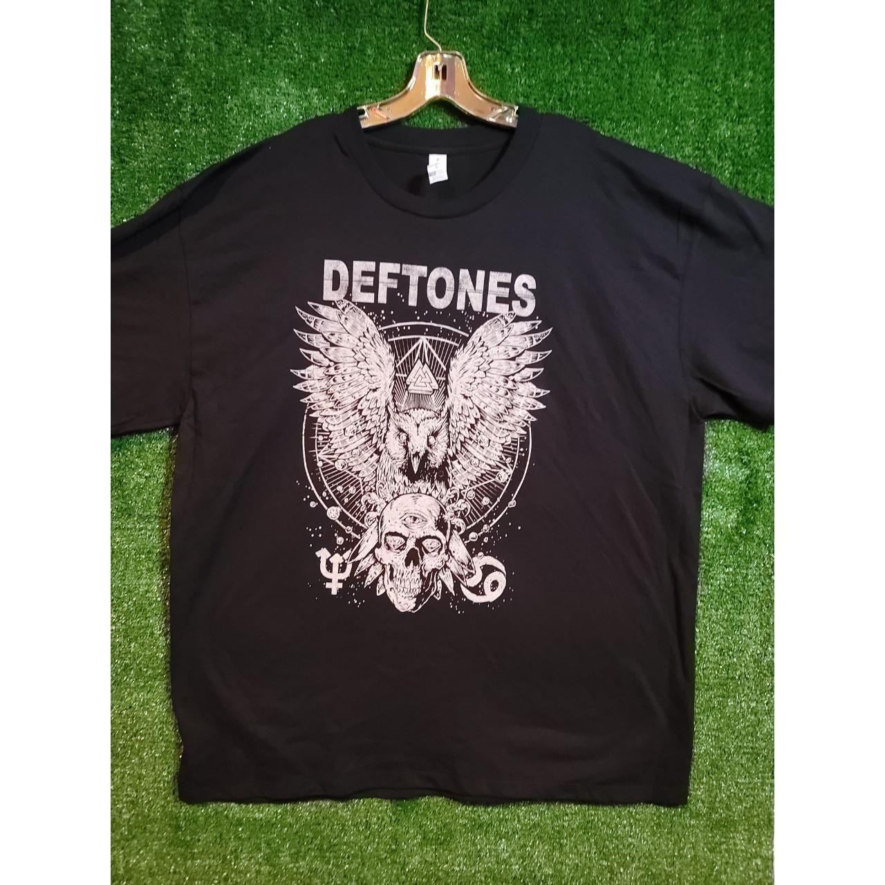 Deftones t-shirt owl, skull 