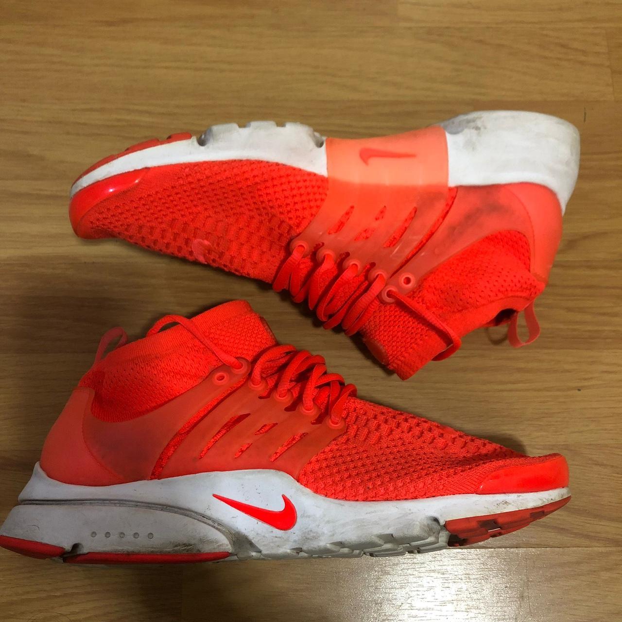 Nike Air Presto Ultra Flyknit Orange Size UK. Depop