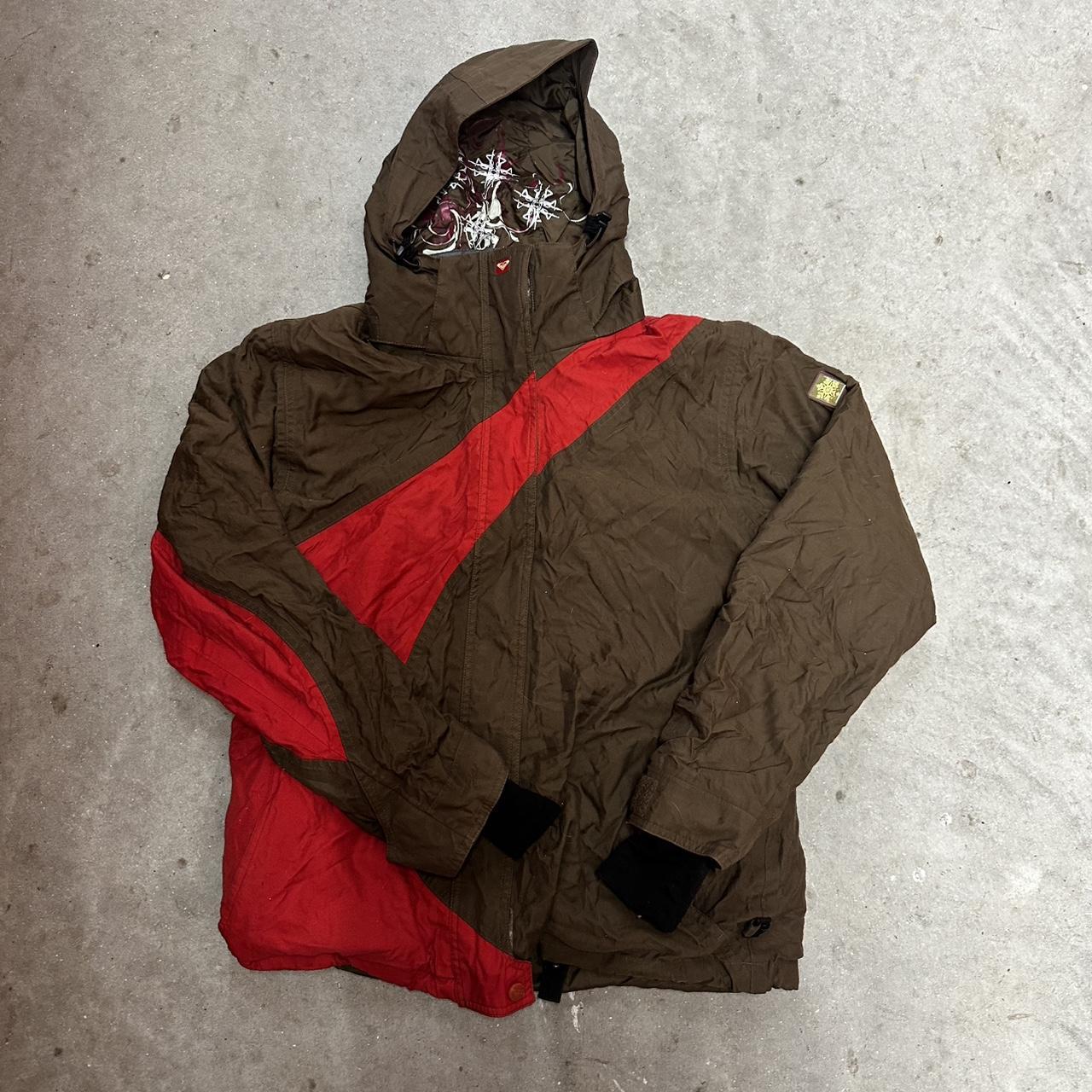 Roxy Women's Jacket - Brown/Multi - M – Roxy Snow… - image 1