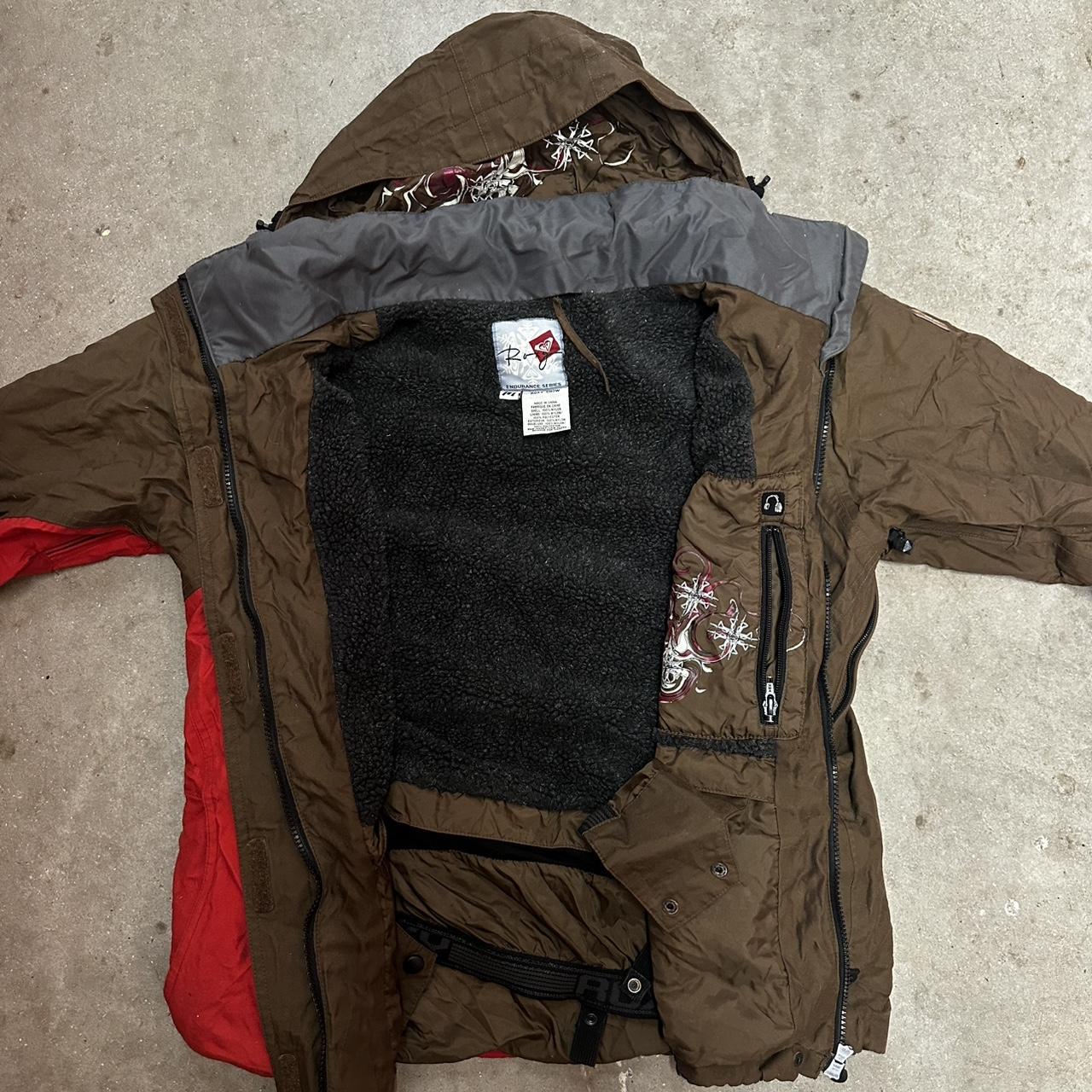 Roxy Women's Jacket - Brown/Multi - M – Roxy Snow… - image 3