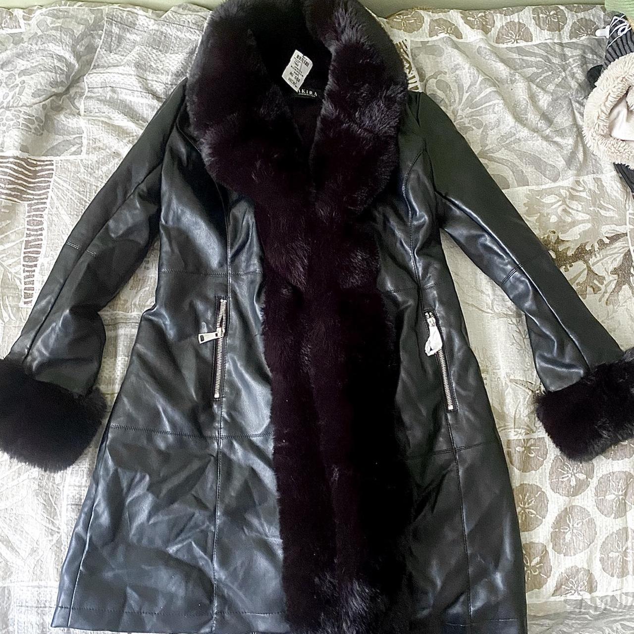 JIWISSI'S 2020 Angora LV (Louis Vuitton) Fur Coat - Depop