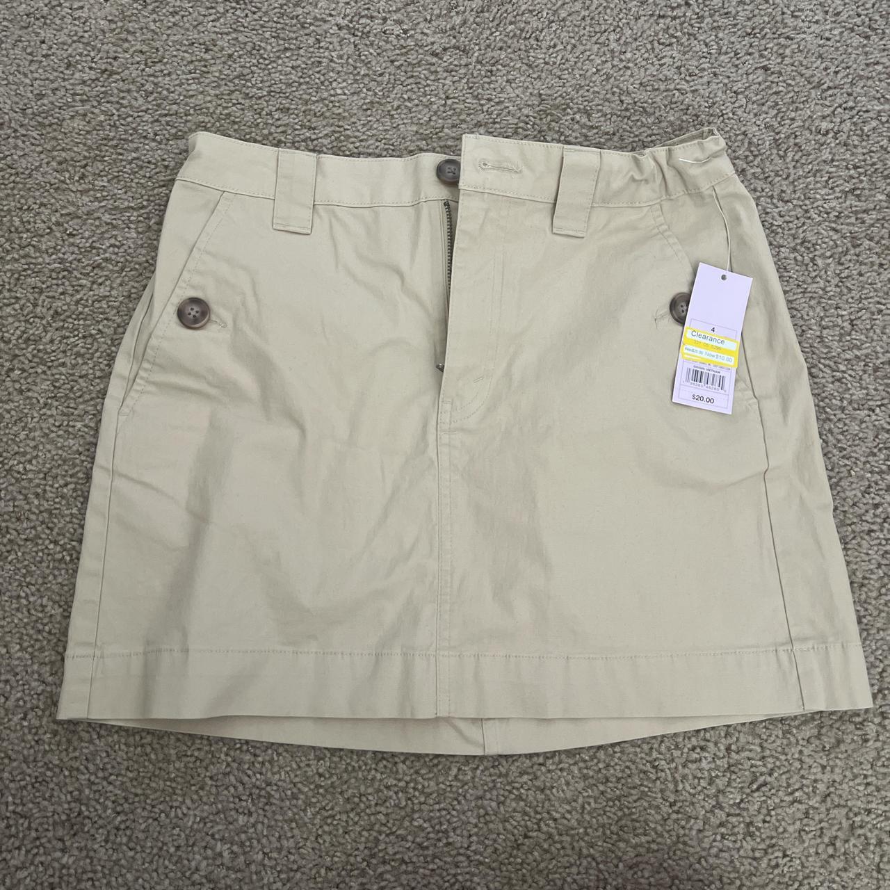 Khaki skirt target best sale