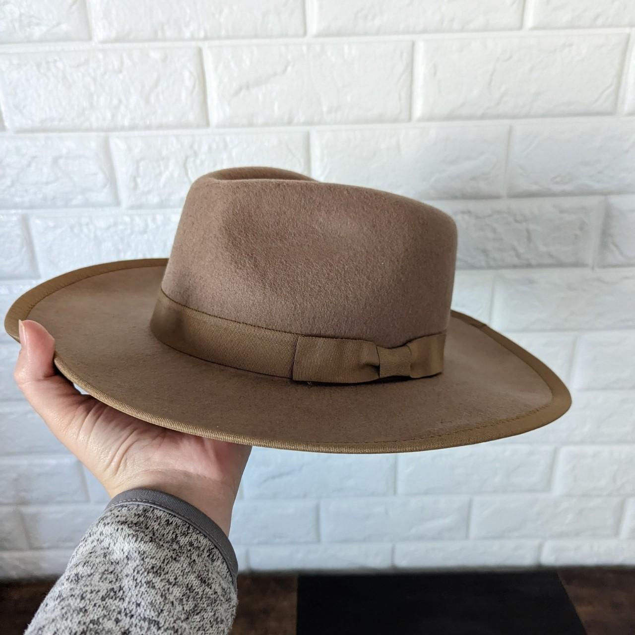 JustFab Women's Tan Hat Depop