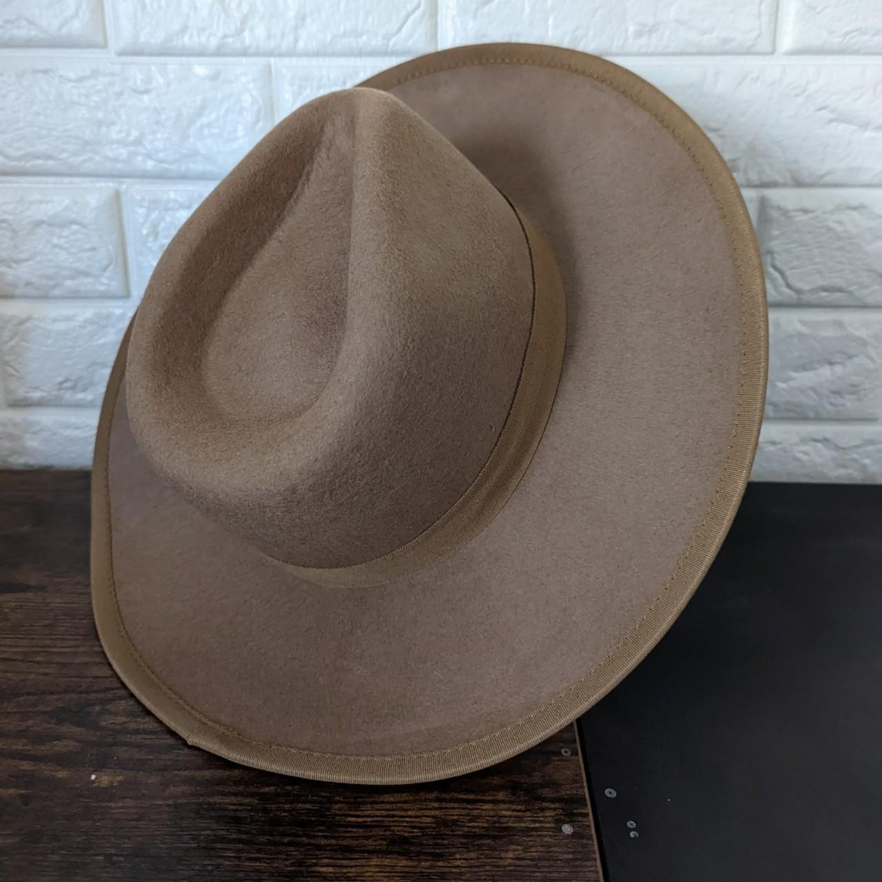 JustFab Women's Tan Hat Depop