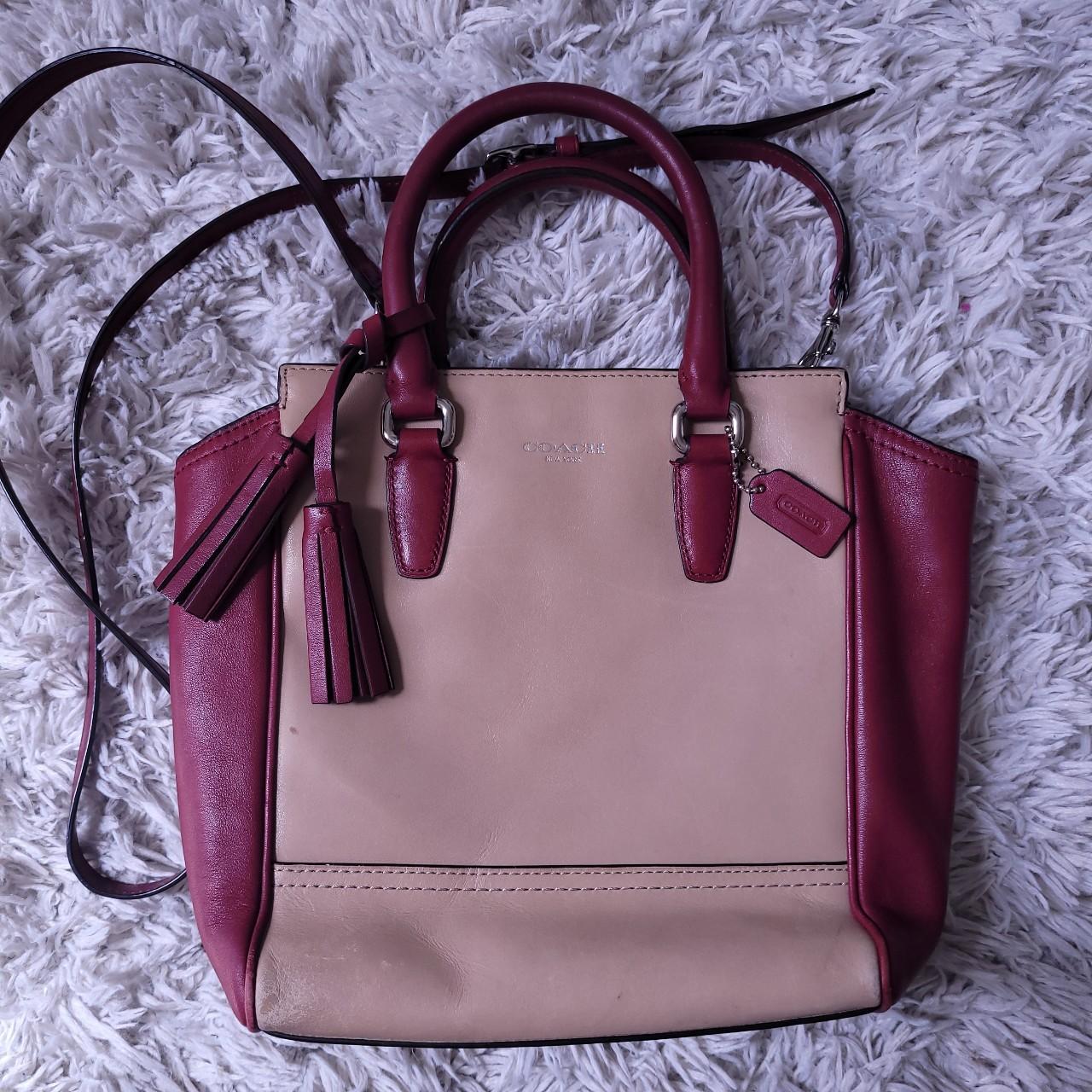 COACH Legacy Mini Satchel in Leather in Brown