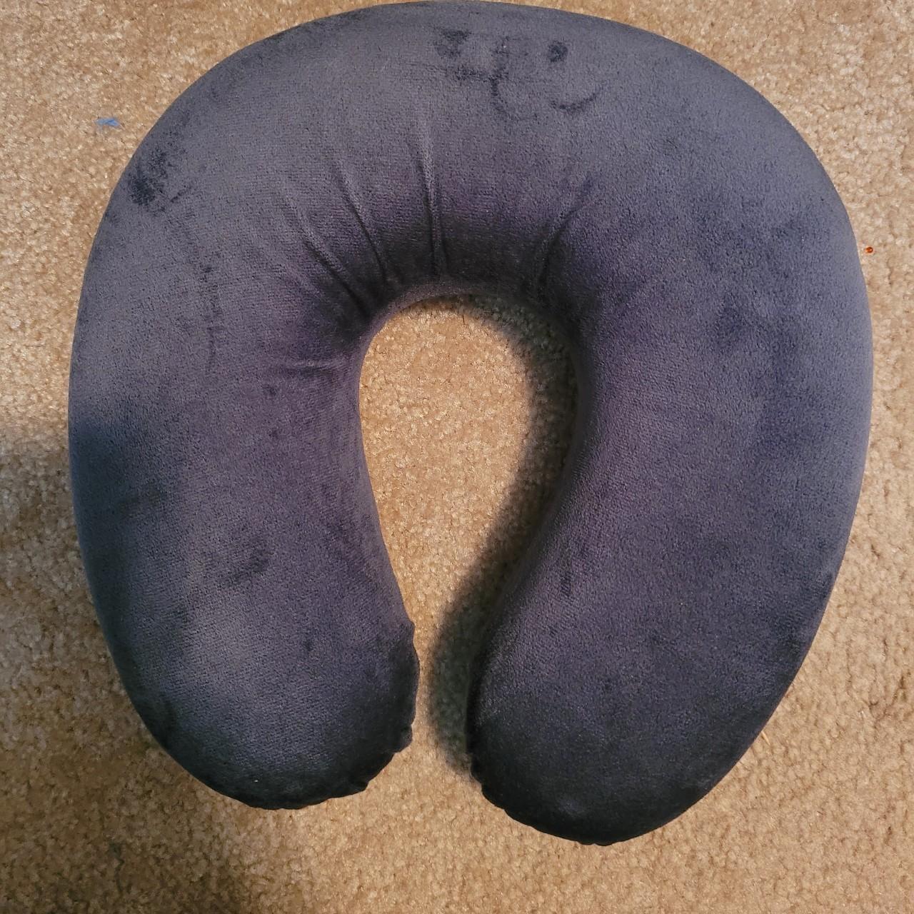Airplane Neck Support Pillow Gray Super Soft... - Depop