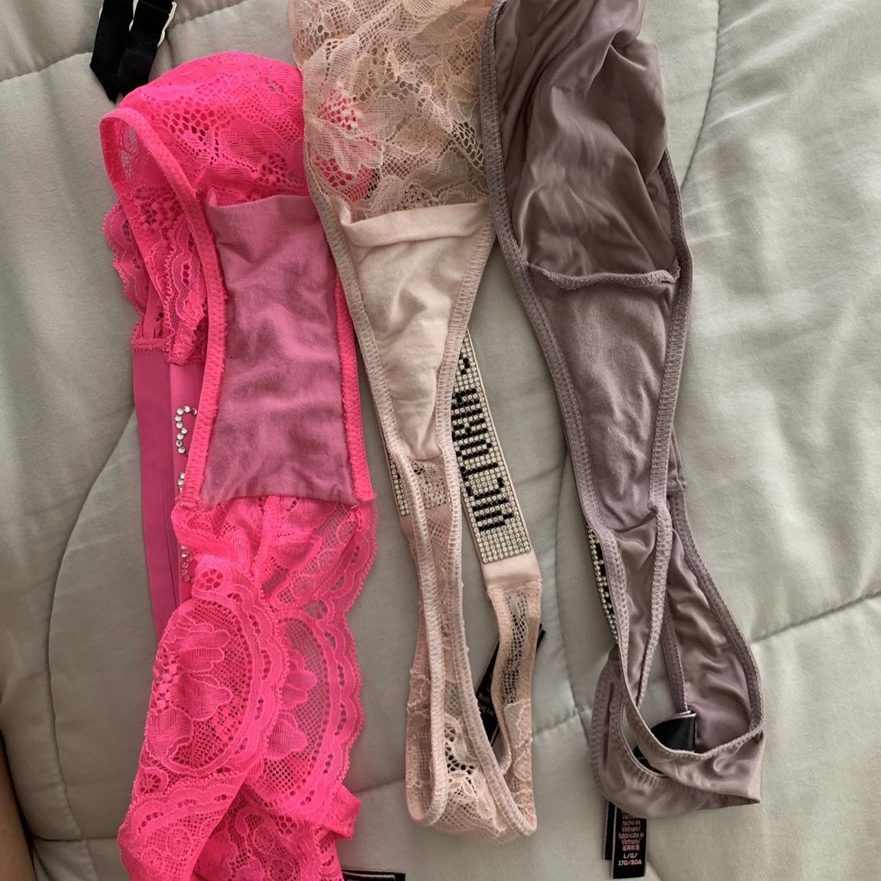 Victoria's Secret Panties Lot Preowned and/or gently - Depop