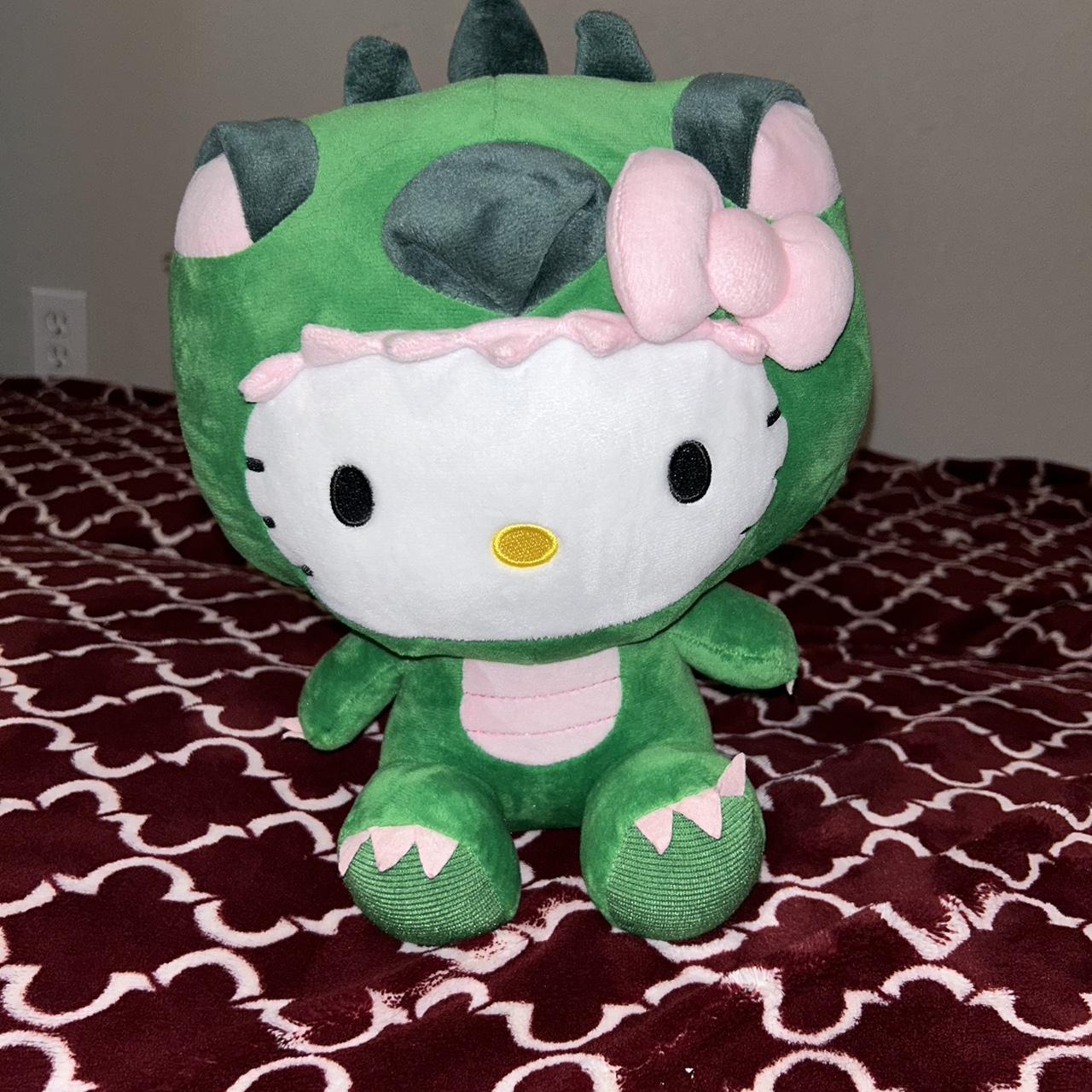 hello kitty dinosaur hellokitty stuffedanimal Depop