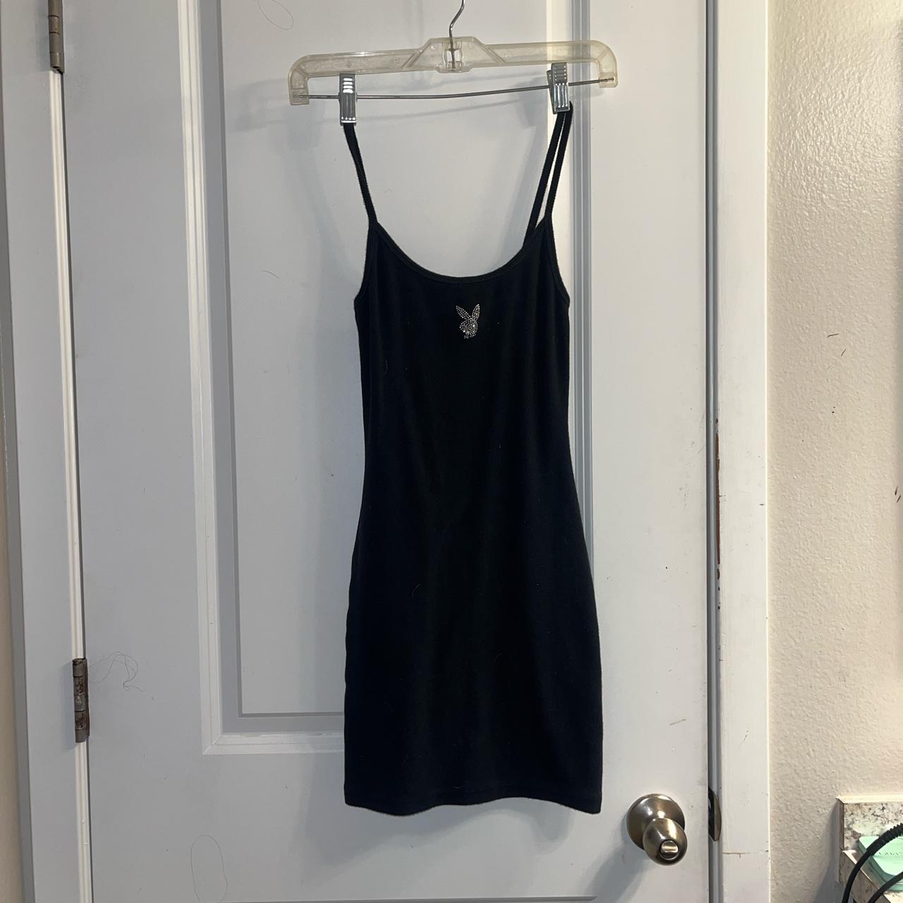 Playboy Women's Black Dress Depop