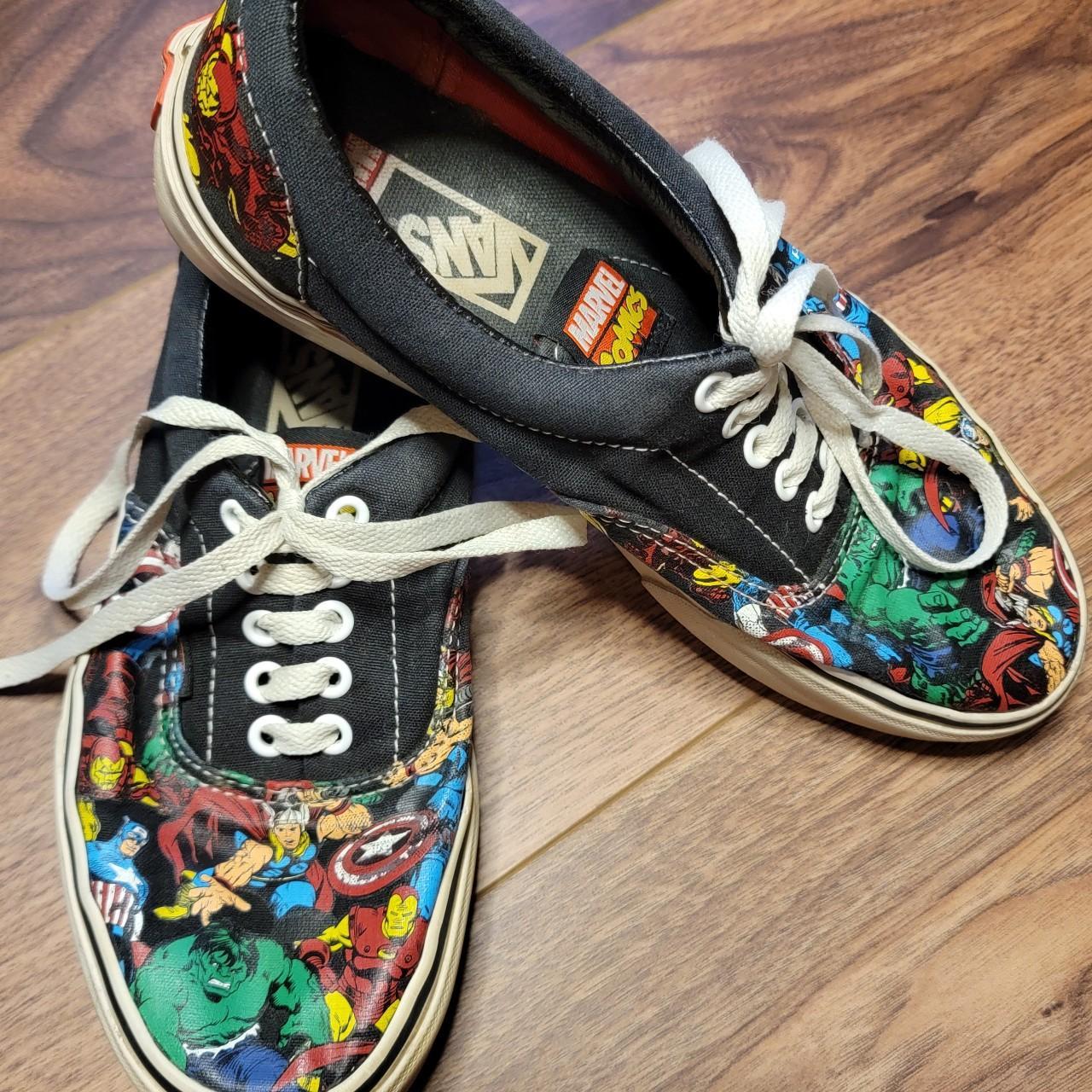 Marvel vans fashion womens