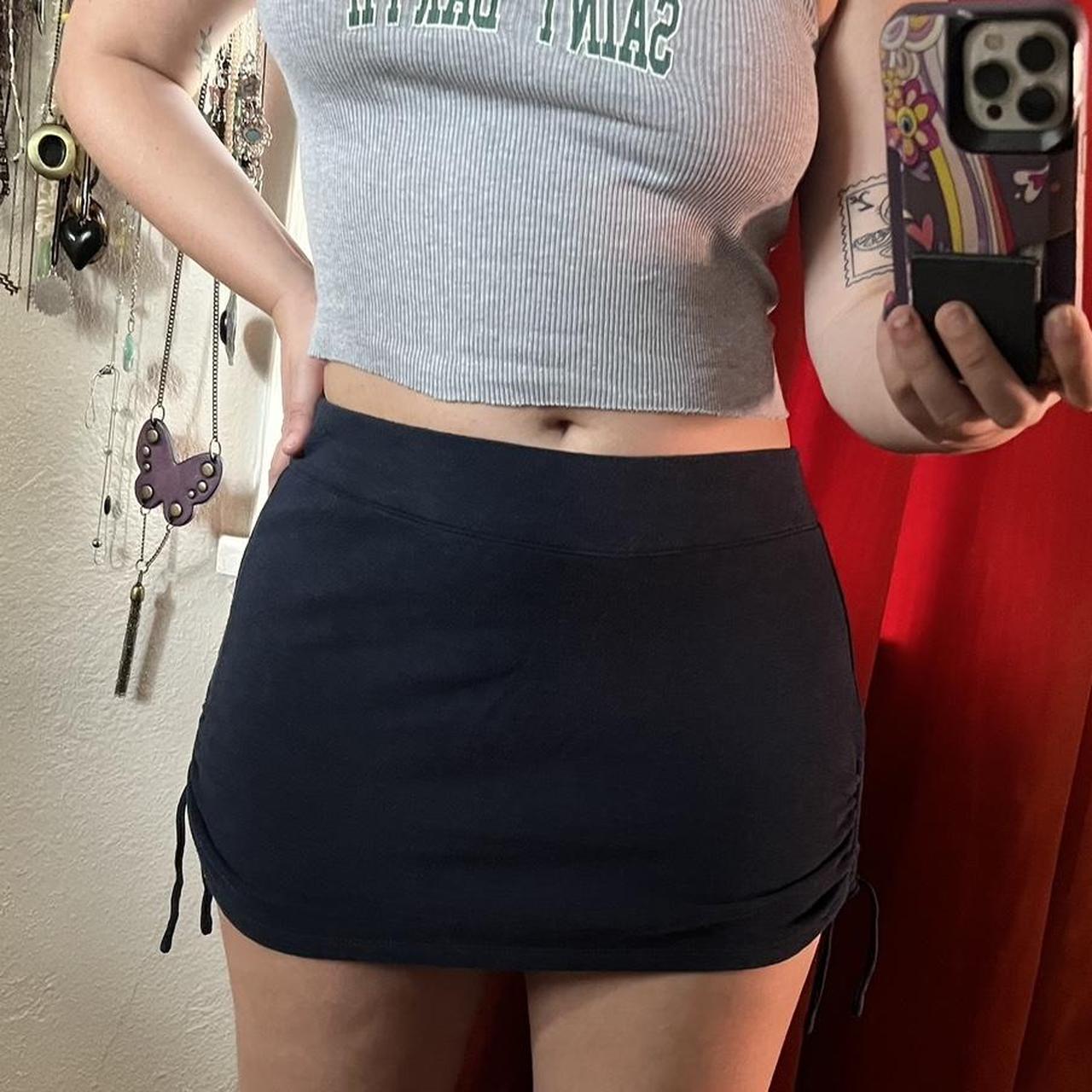 chaps skirt