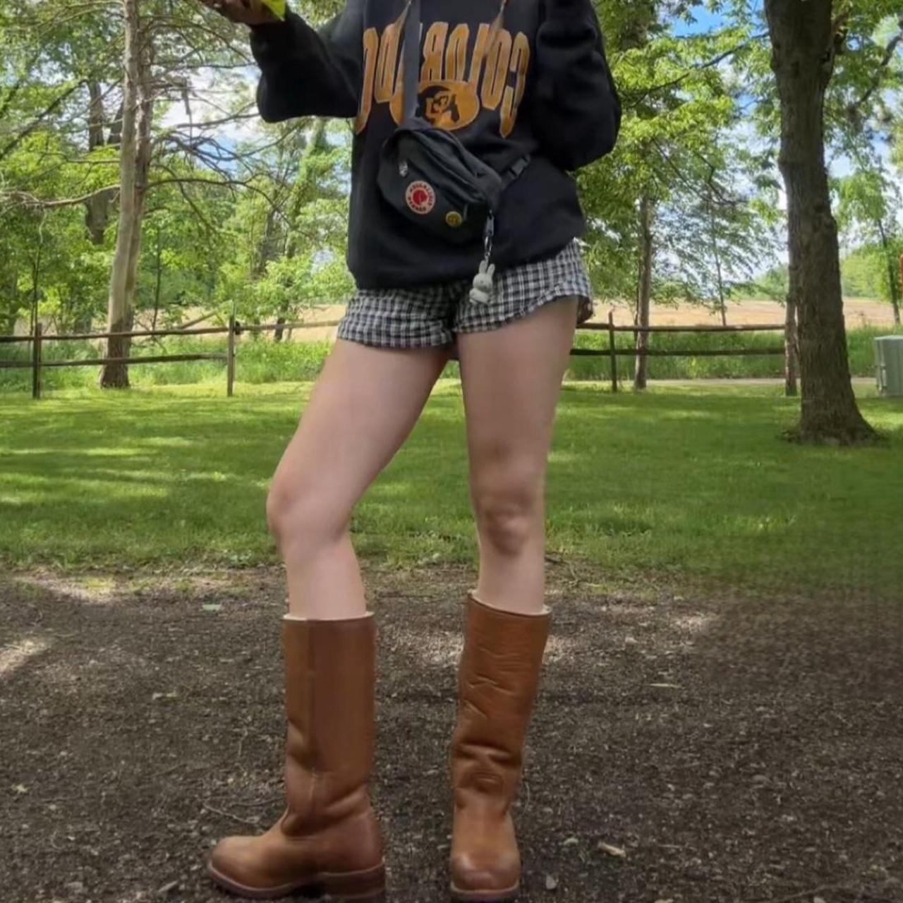 frye shearling boots sale