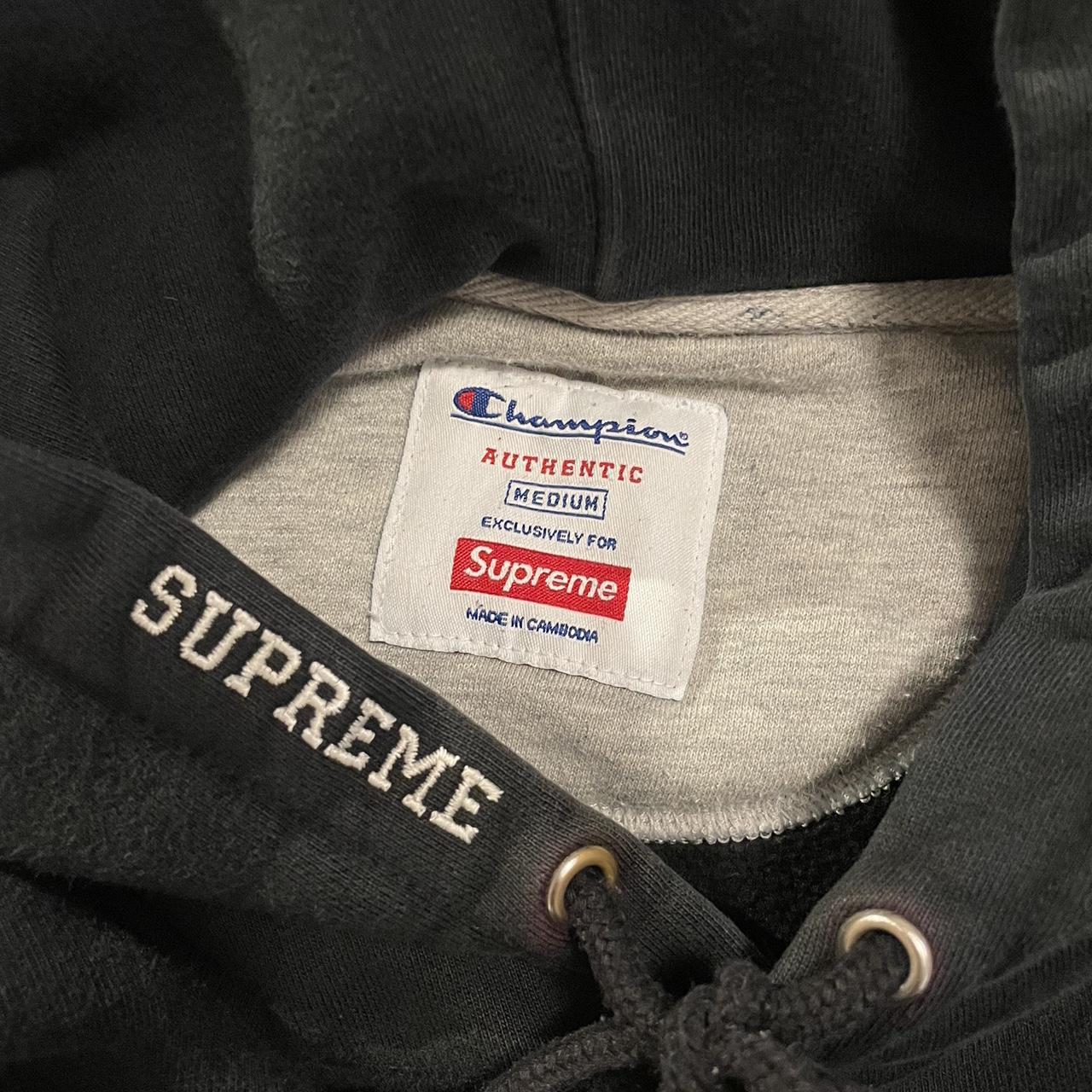 Supreme x champion hoodie 2025 fw16