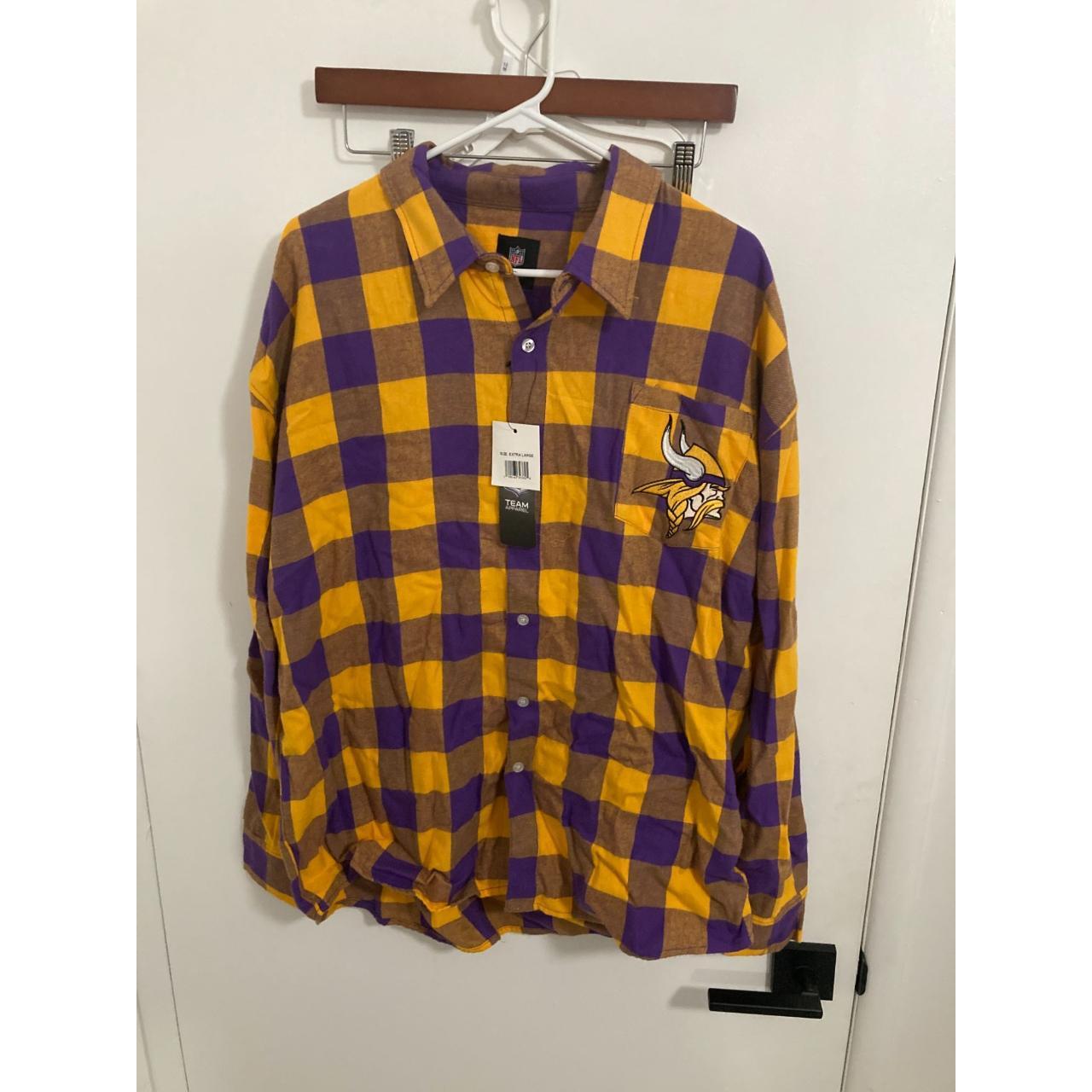 Buy Minnesota Vikings Flannel Shirt