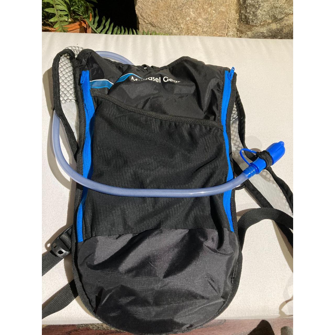 Mubasel Gear Hydration Backpack Black Blue 2. Depop