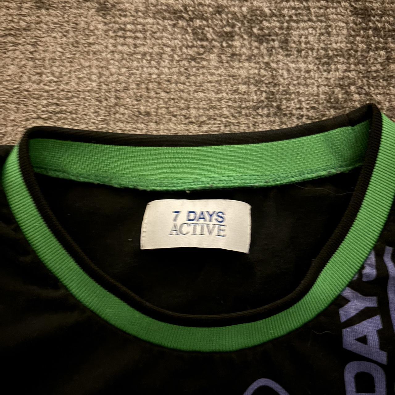 7 days active t shirt grå