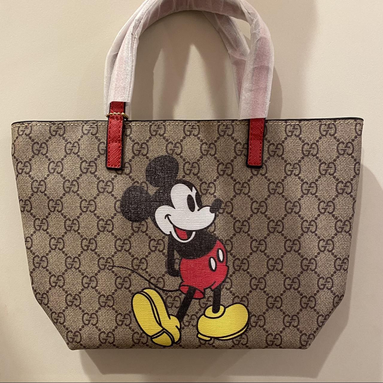 Gucci Women's Brown and Red Bag