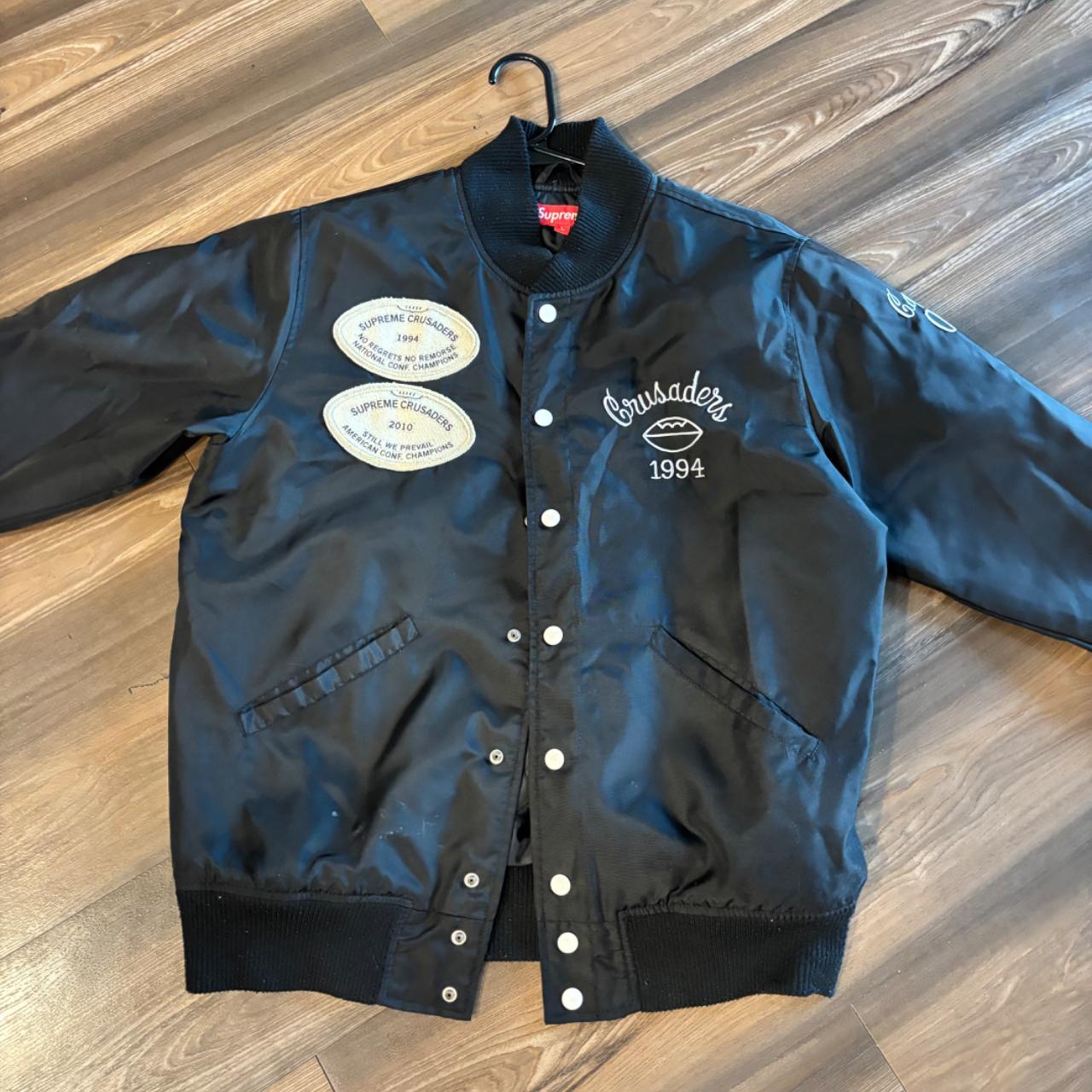 SUPREME × Jamie Reid 21SS Varsity Jacket Supreme Jamie Reid It's All Bollocks Varsity Jacket (SS21