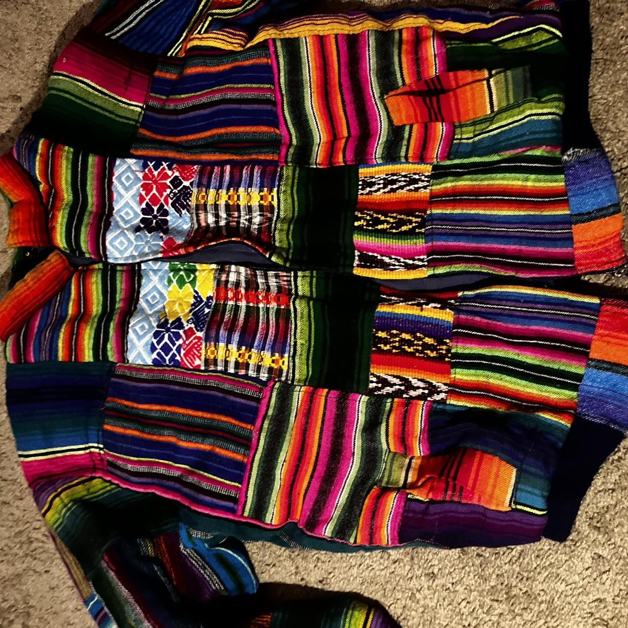 Men's Jacket - Multi - S – Multicoloured patchwor… - image 2