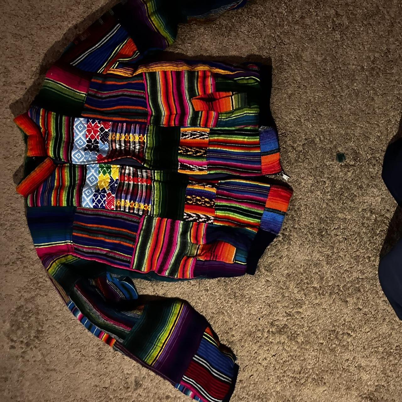 Men's Jacket - Multi - S – Multicoloured patchwor… - image 4