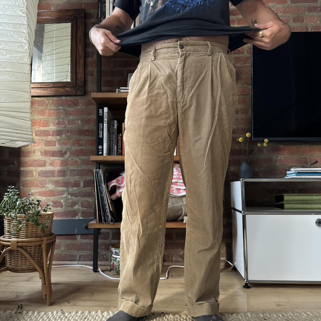 Polo by Ralph Lauren Hammond Pant カーキ Polo by Ralph Lauren Hammond pant khaki corduroy 34x30 | Depop
