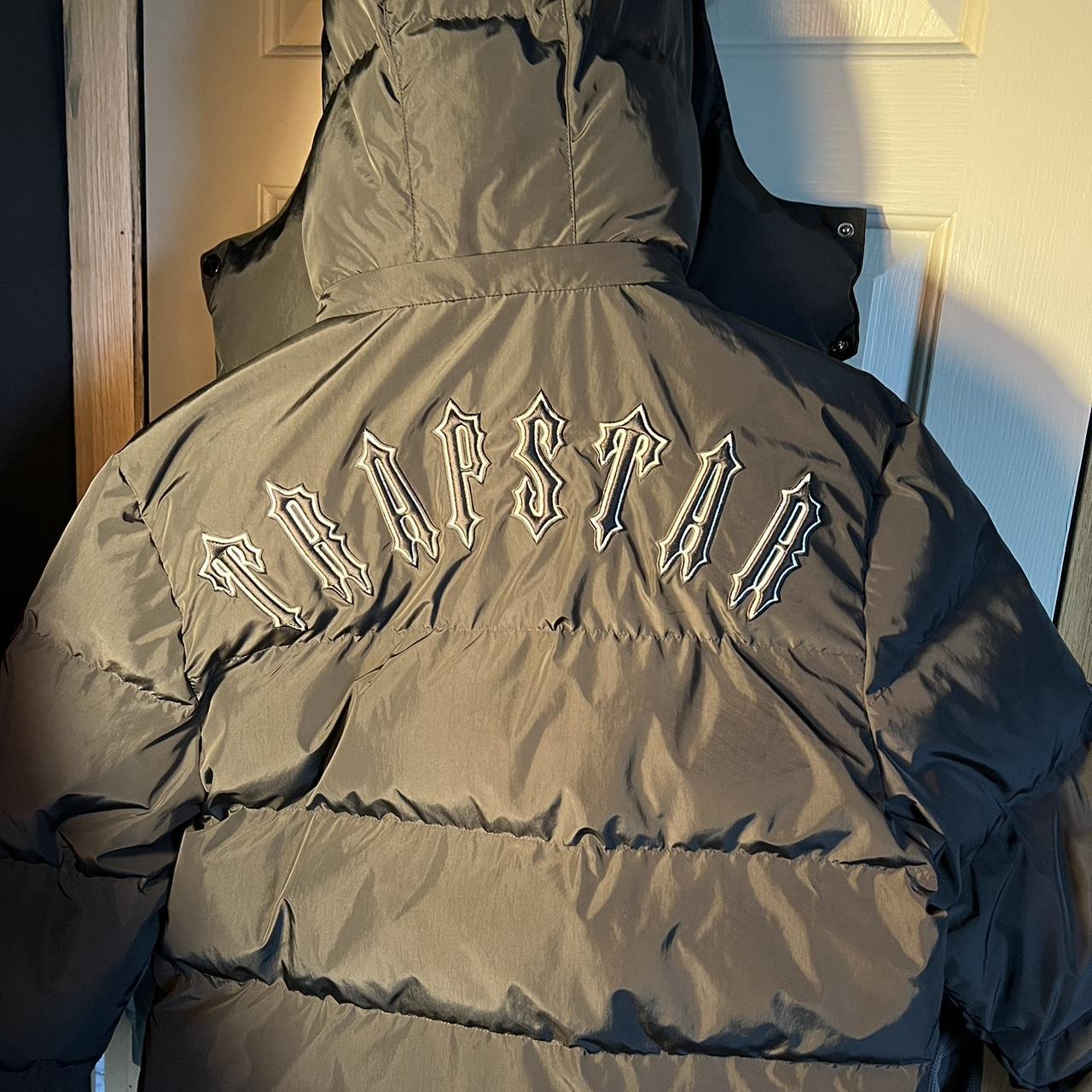 Trapstar Men's Black Coat Depop