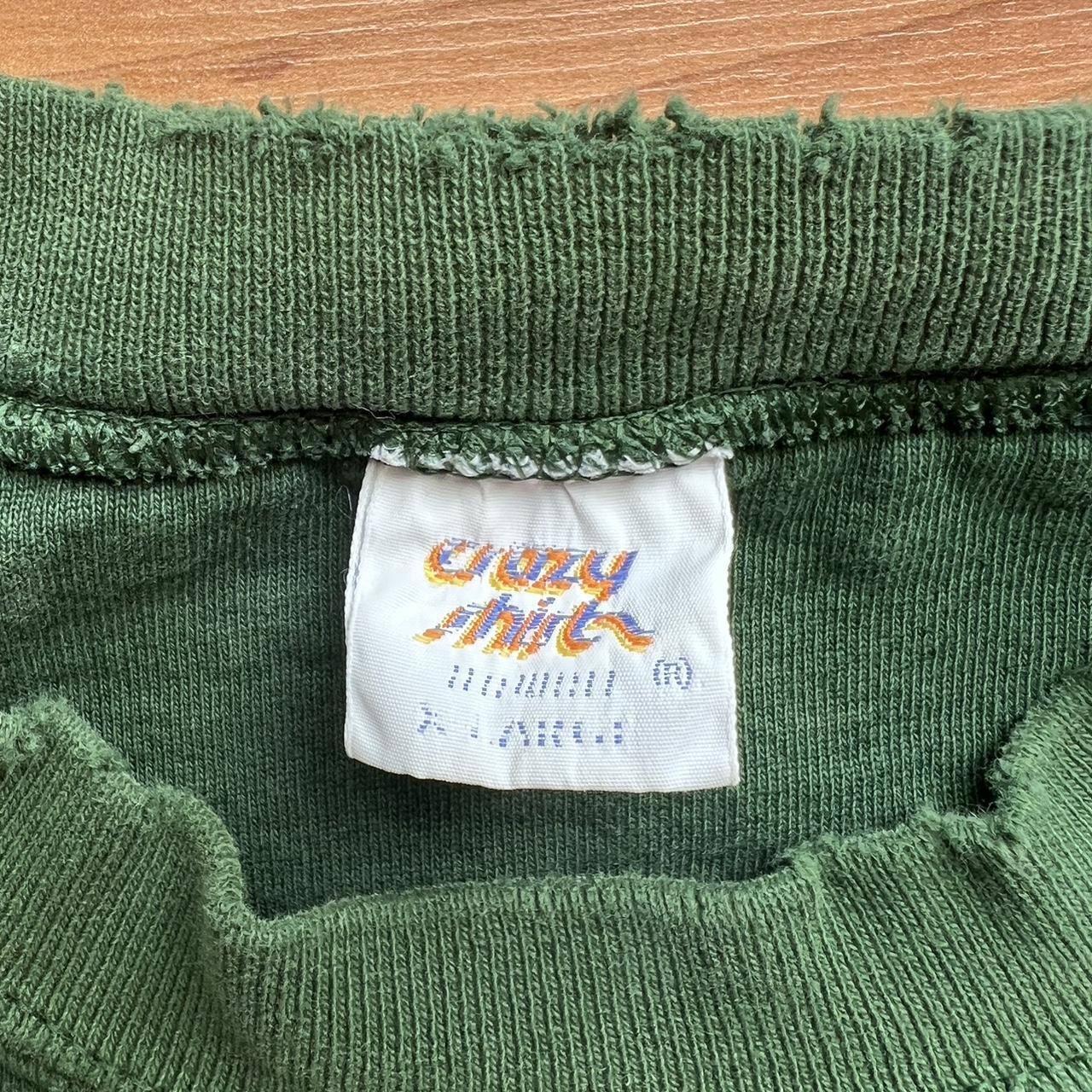 Crazy Shirts Men's Green Sweatshirt | Depop