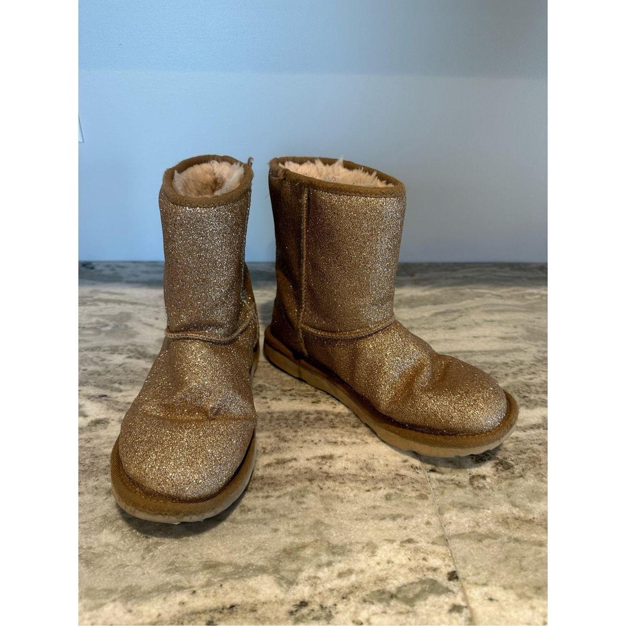 Gold ugg boots best sale