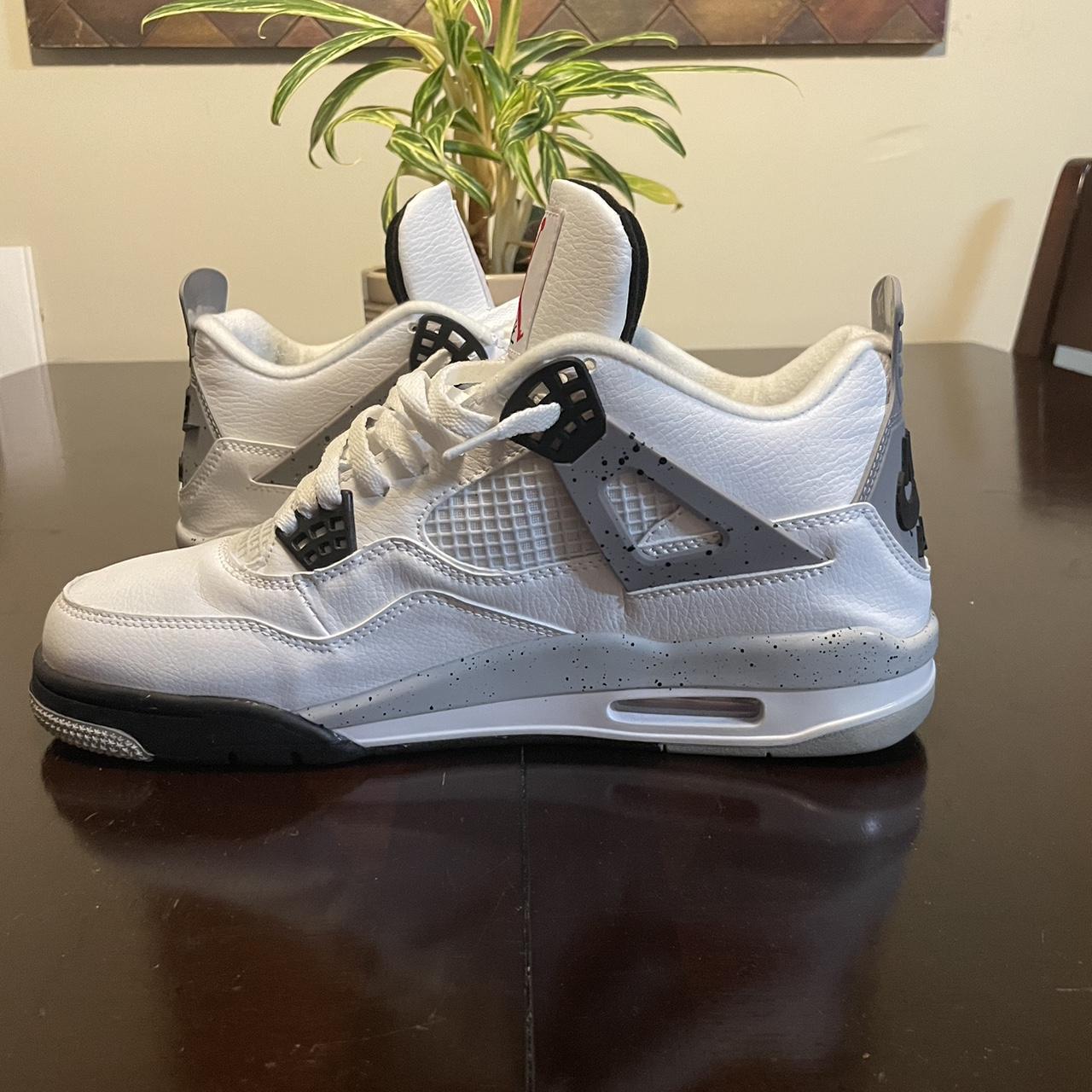 full white jordan 4