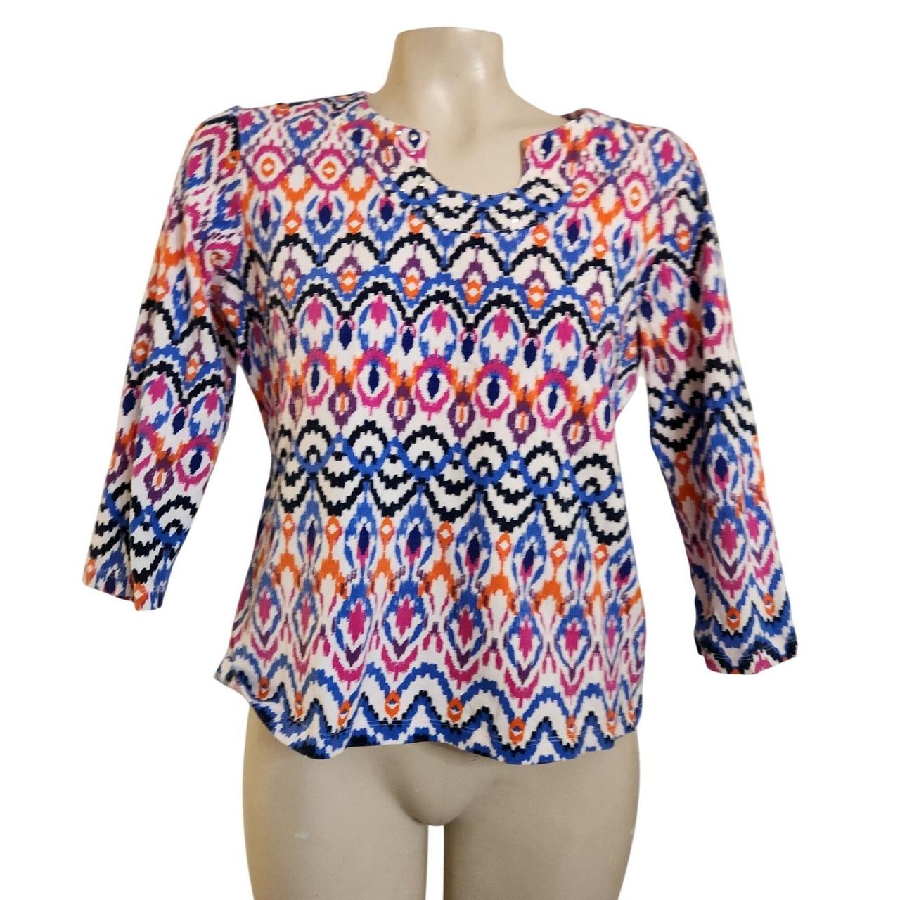 Ruby Rd. Women's Blouse - Multi - M – Ruby Rd Pet… - image 1