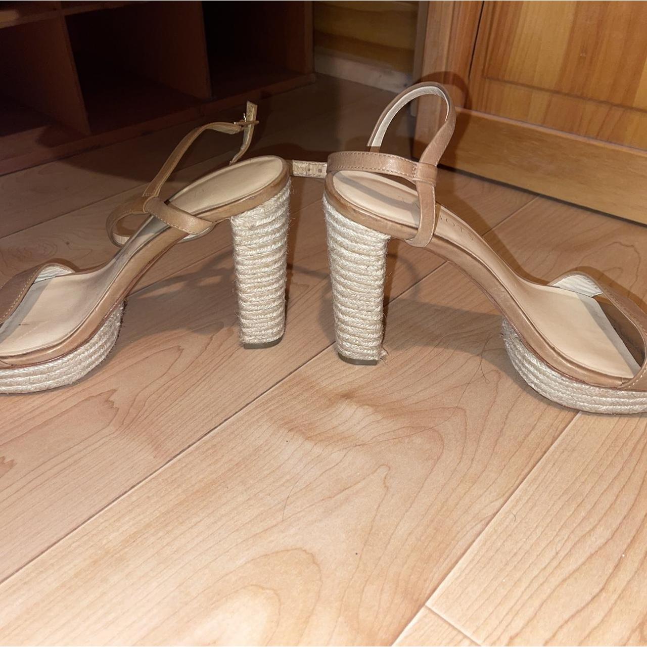 closed toe yellow heels