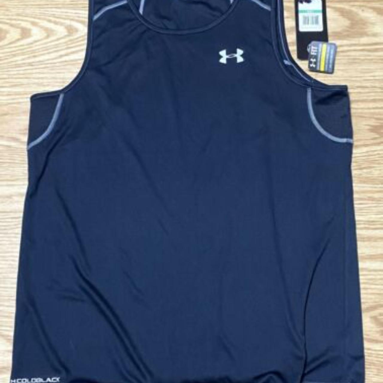 THIS IS A MENS NEW WITH TAGS UNDER ARMOUR BLACK WITH... - Depop