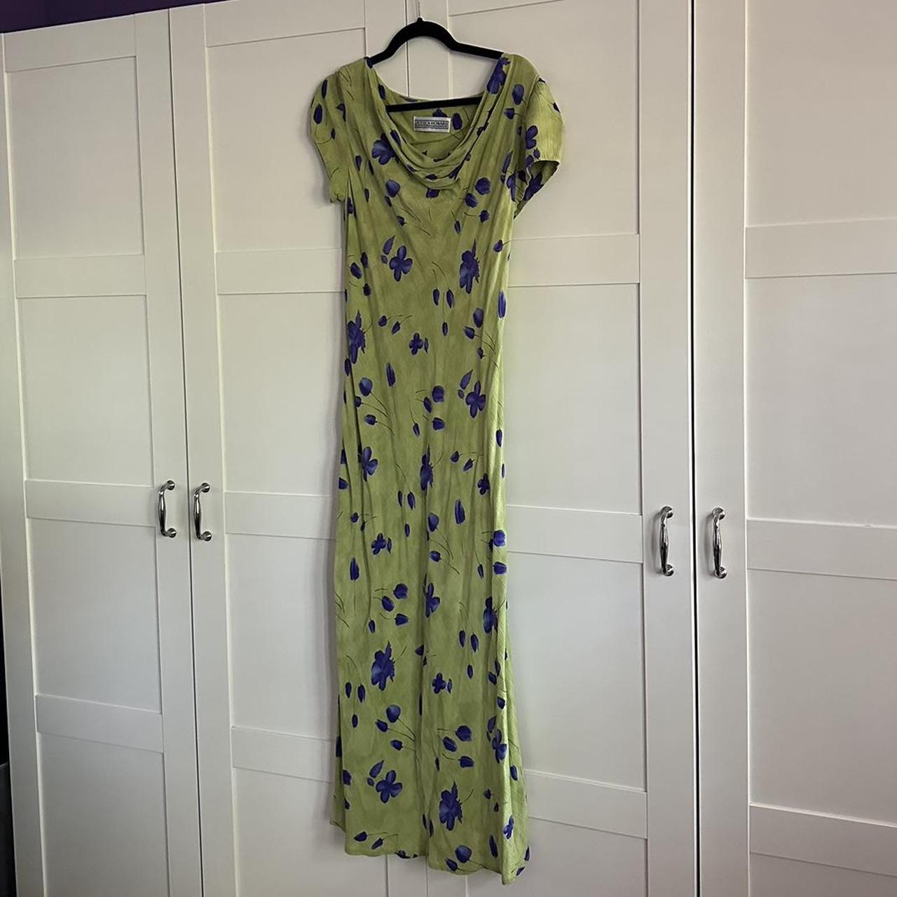 Jessica Howard Women's Green and Purple Dress (2)