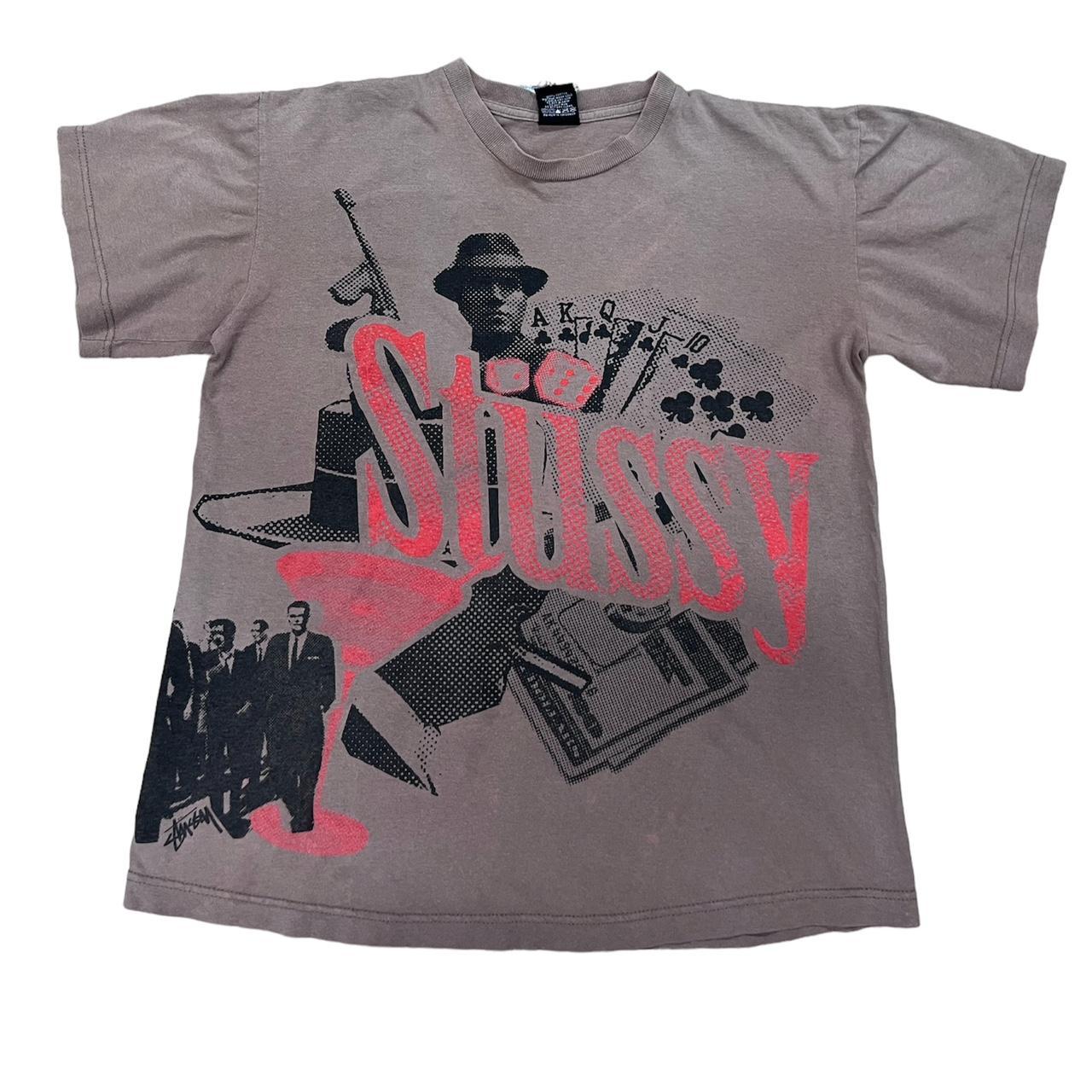 insane rare early 2000s vintage mafia stussy graphic | Depop