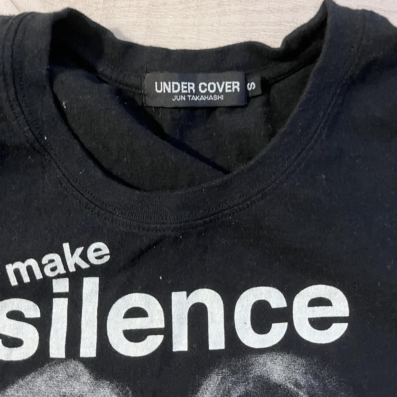 レ*間様 UNDERCOVER Tシャツ 22SS Silence observ NEVER WORN undercover jun takahashi we make silence | Depop