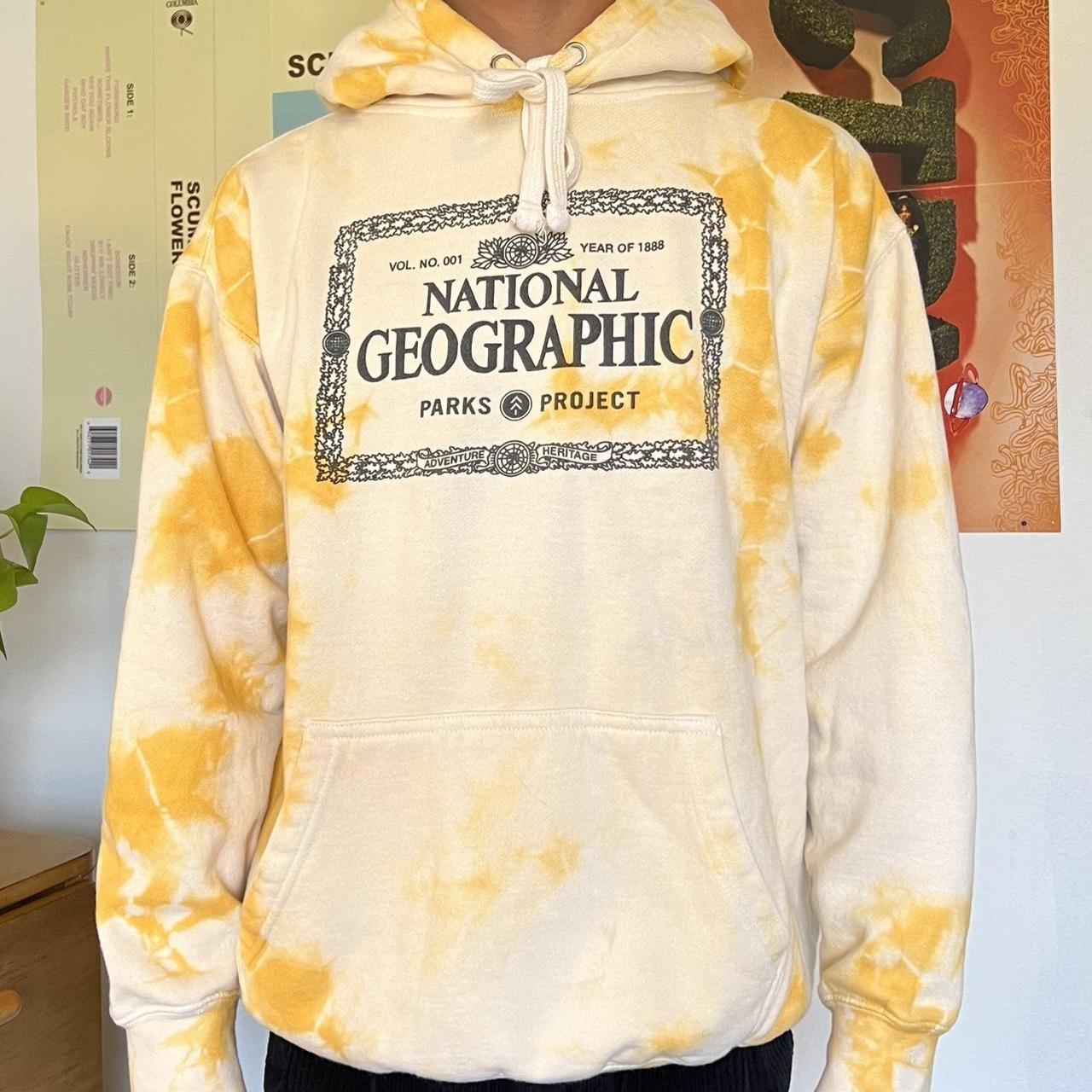 Yellow national 2025 geographic hoodie